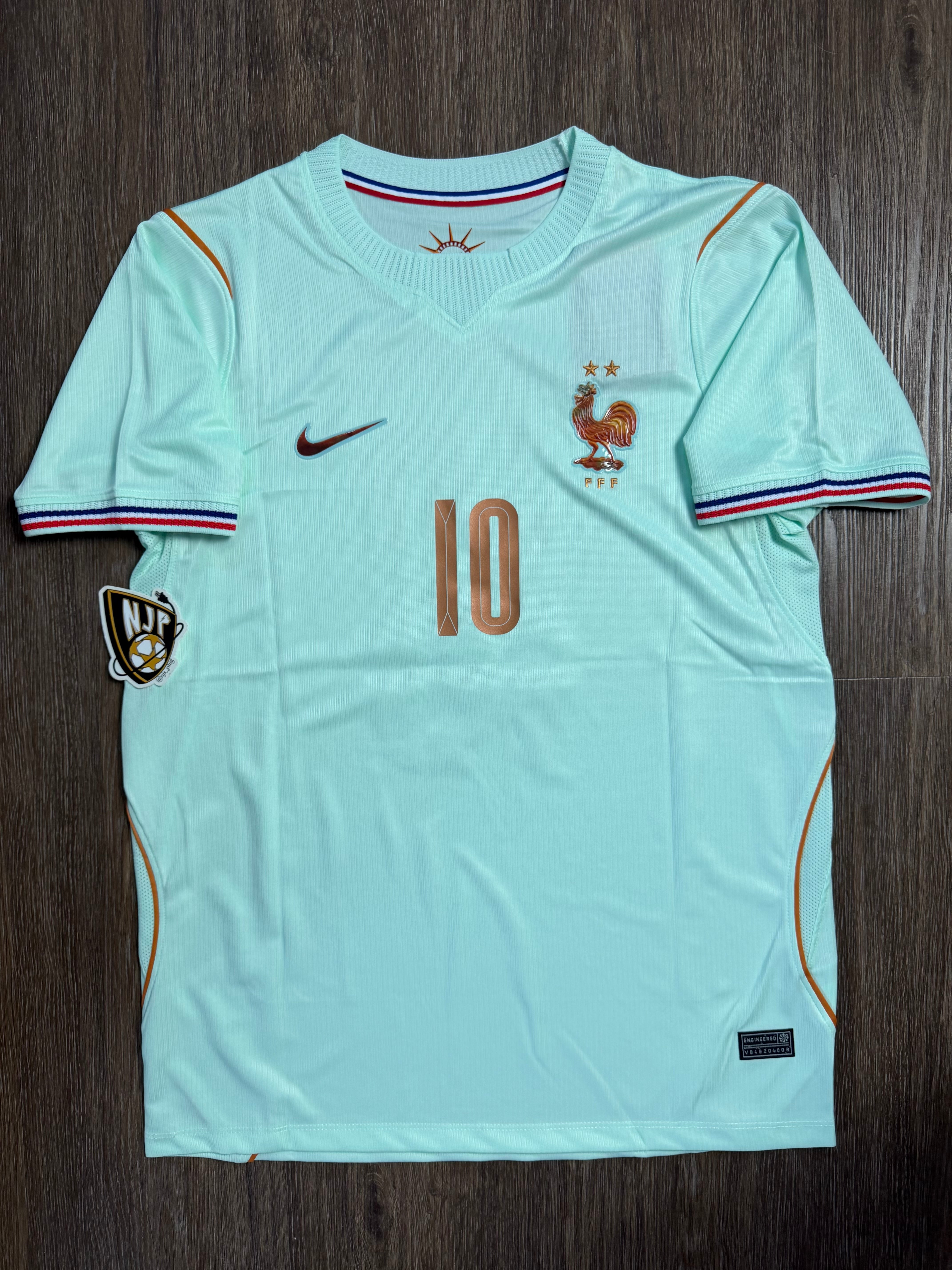 2026 France Kylian Mbappe Away Jersey