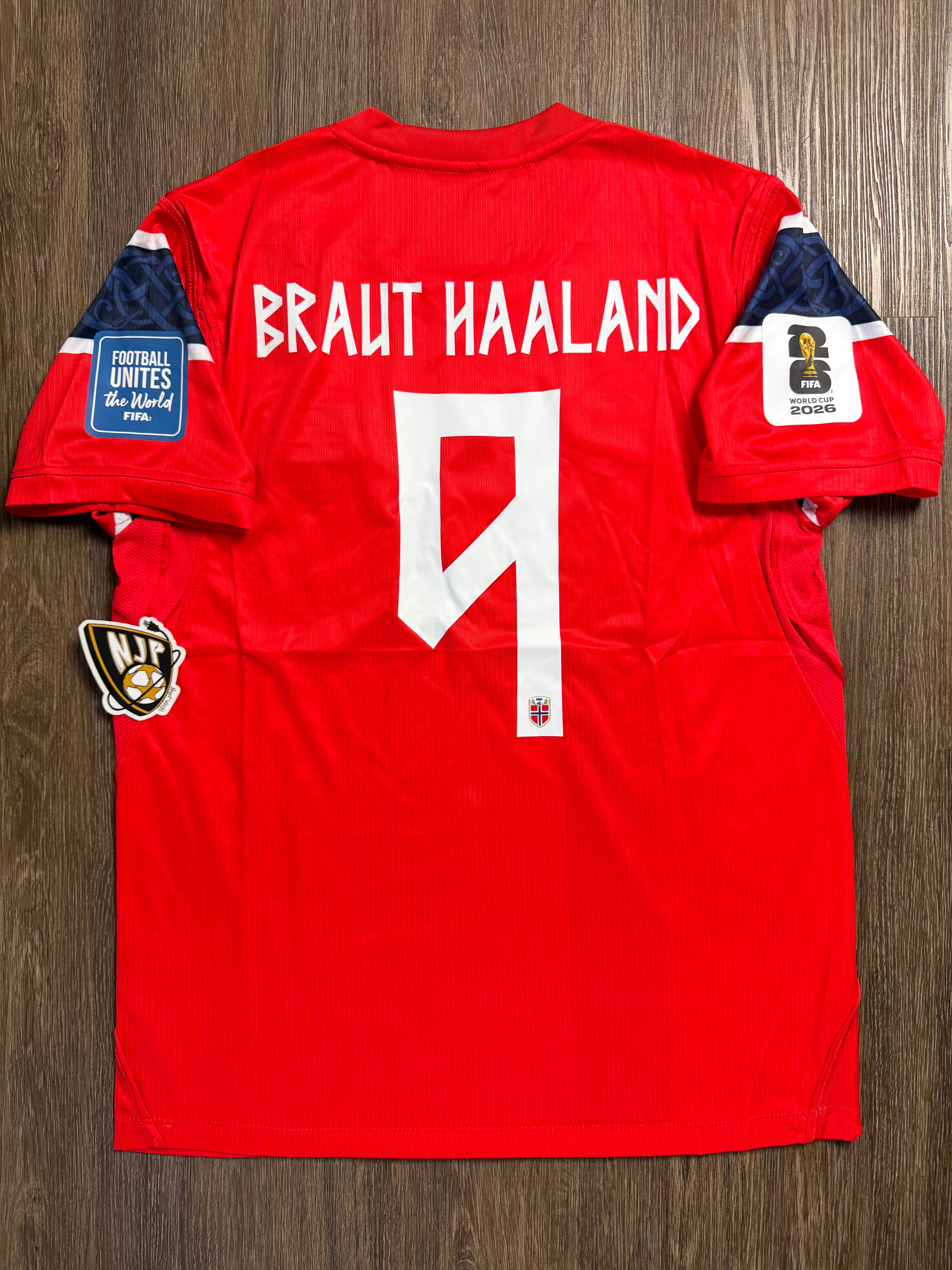 2026 Norway Erling Haaland Home Jersey