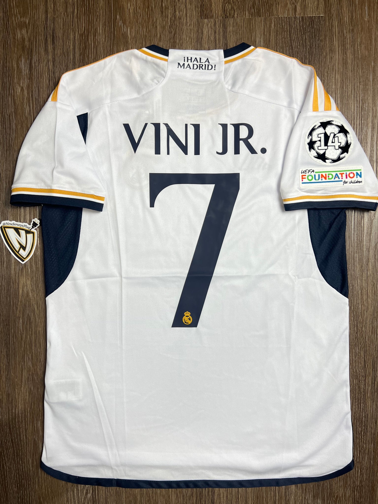 Real Madrid Vini Jr Home Jersey