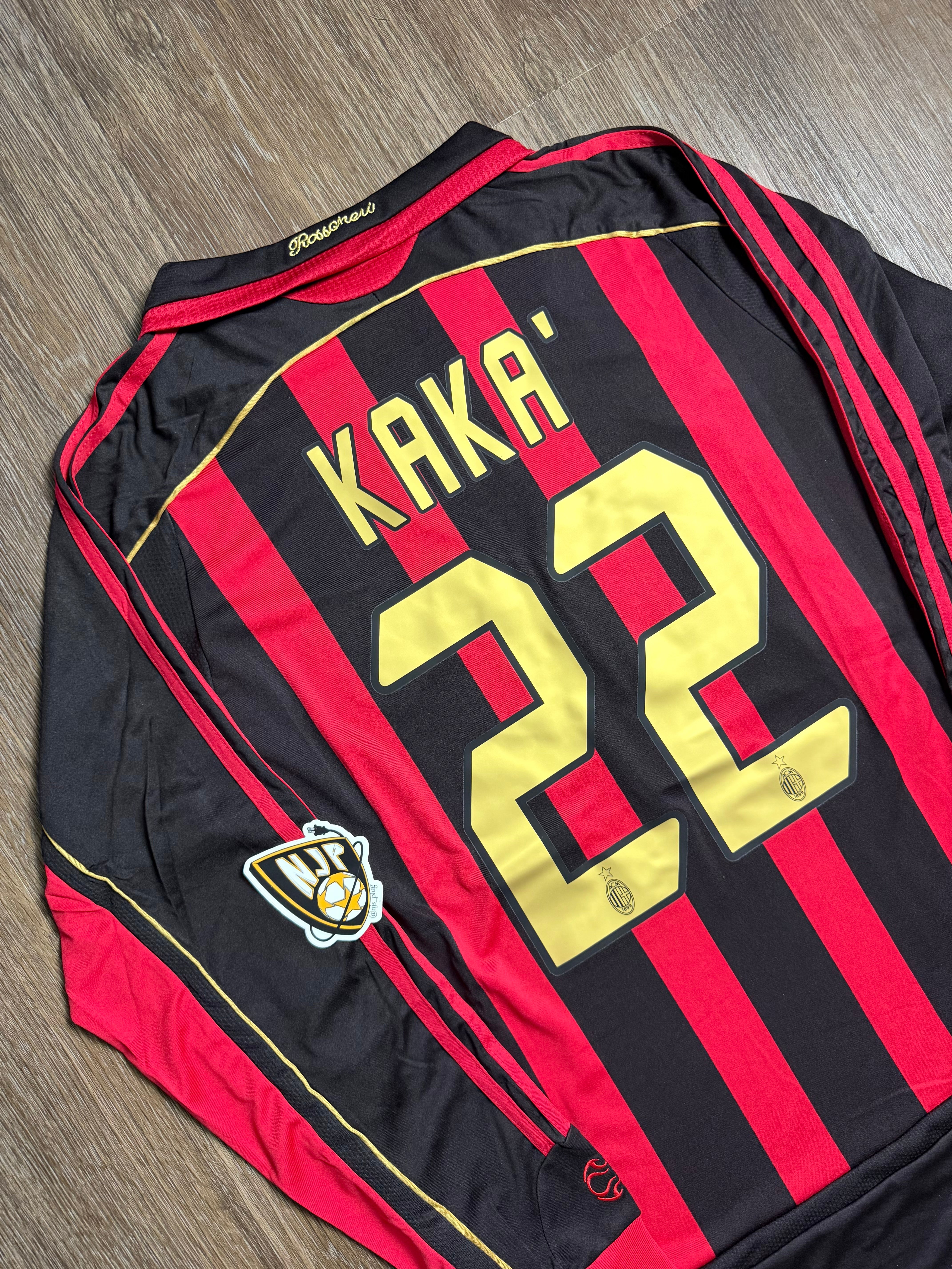 2006/07 AC Milan Kaka 22 Home Long Sleeve