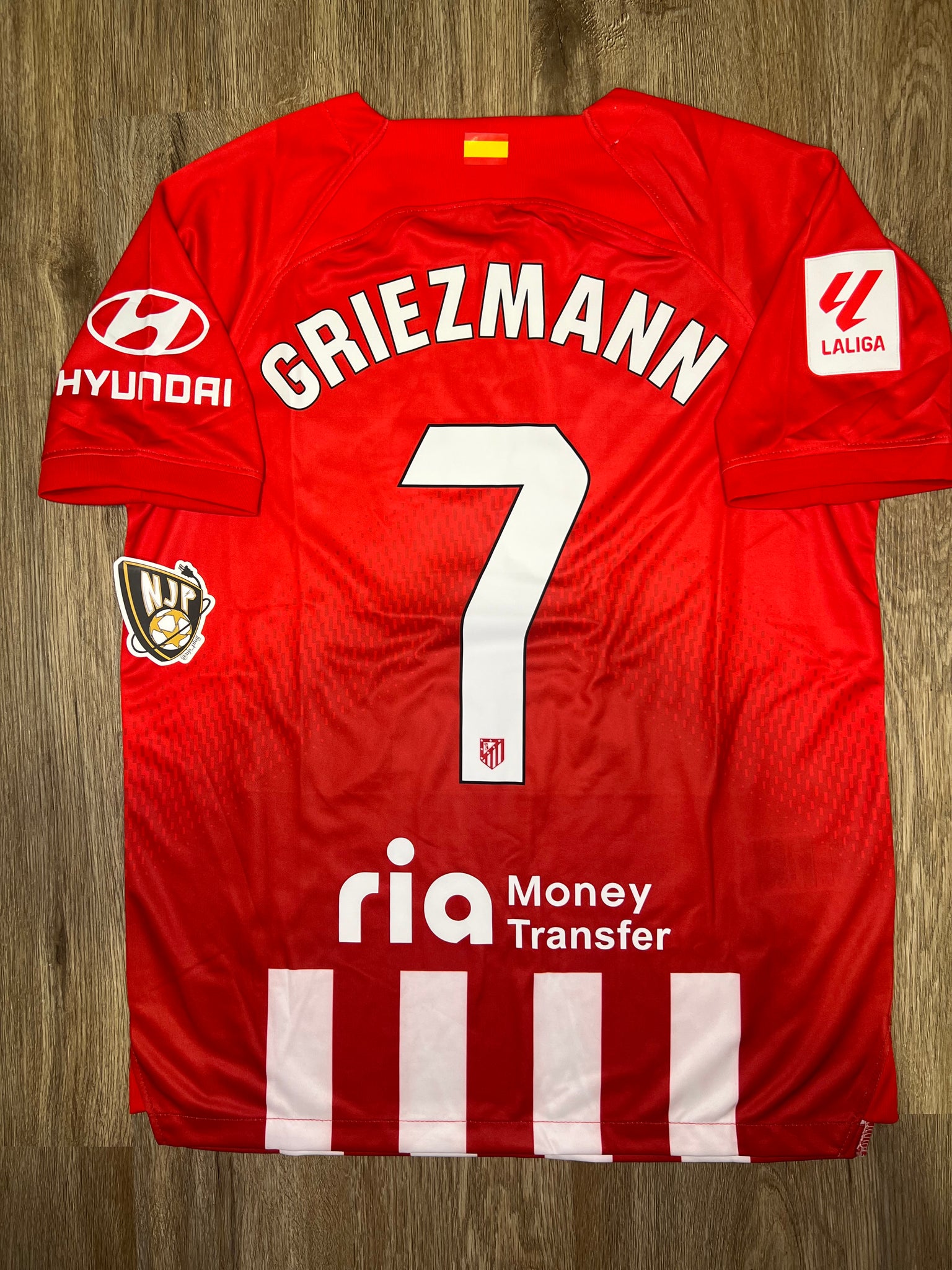 24/25 Atlético Madrid Antoine Griezmann Home Jersey