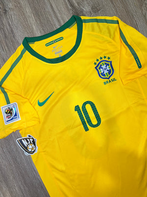 2010 Brazil Kaká Home Jersey