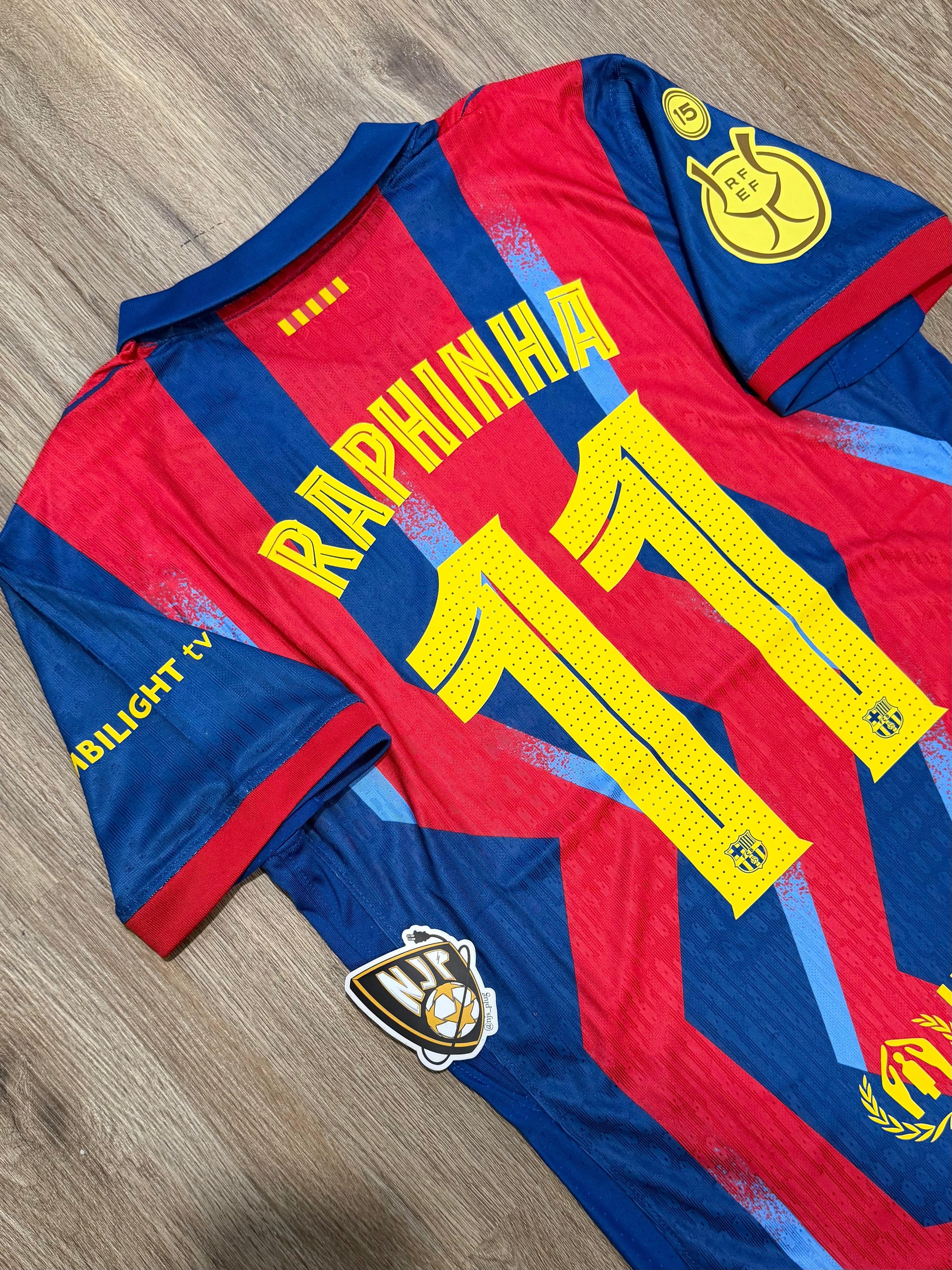 25/26 Barcelona Raphinha Fourth Jersey