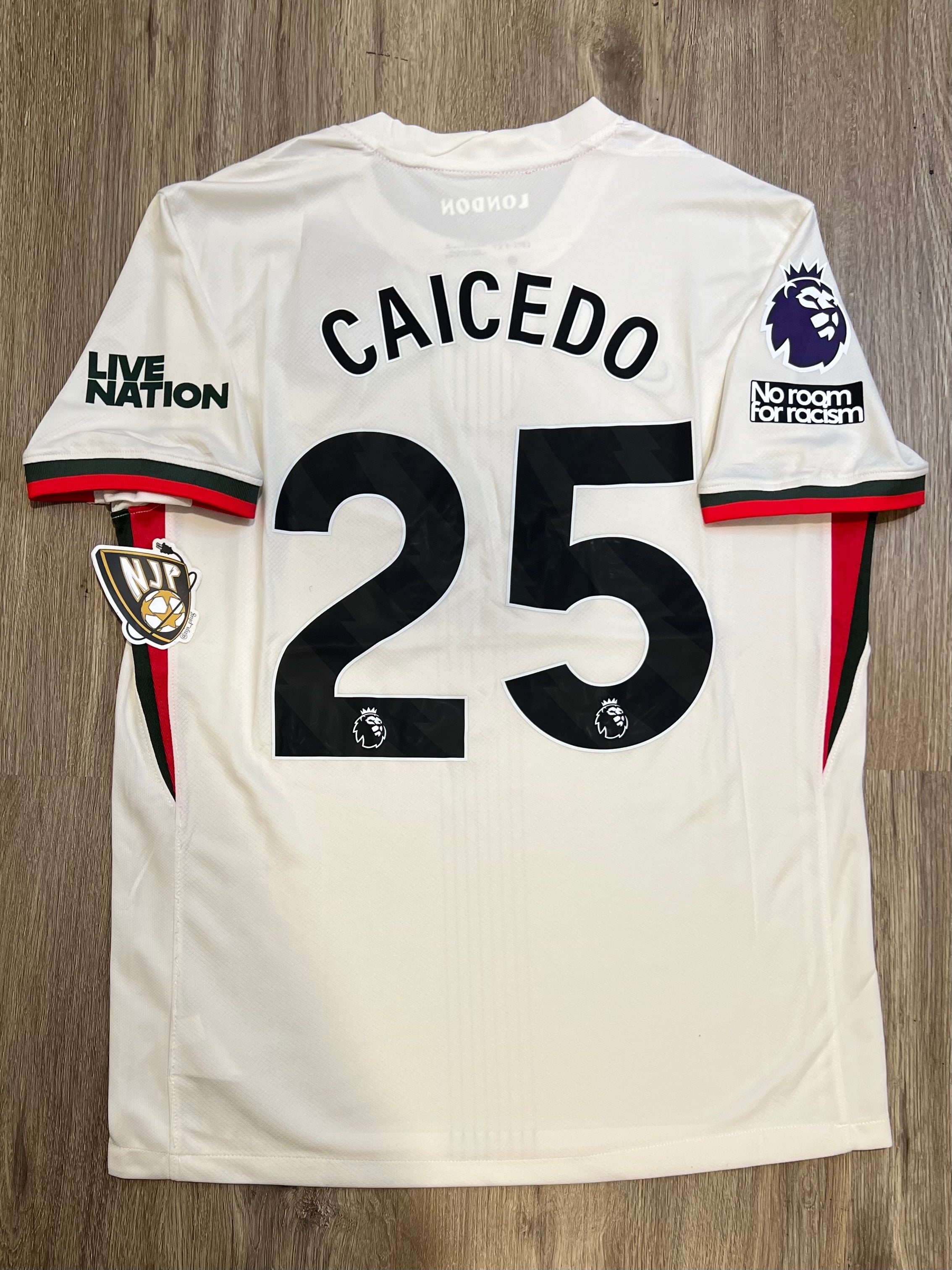 25/26 Chelsea Moises Caicedo Away Jersey