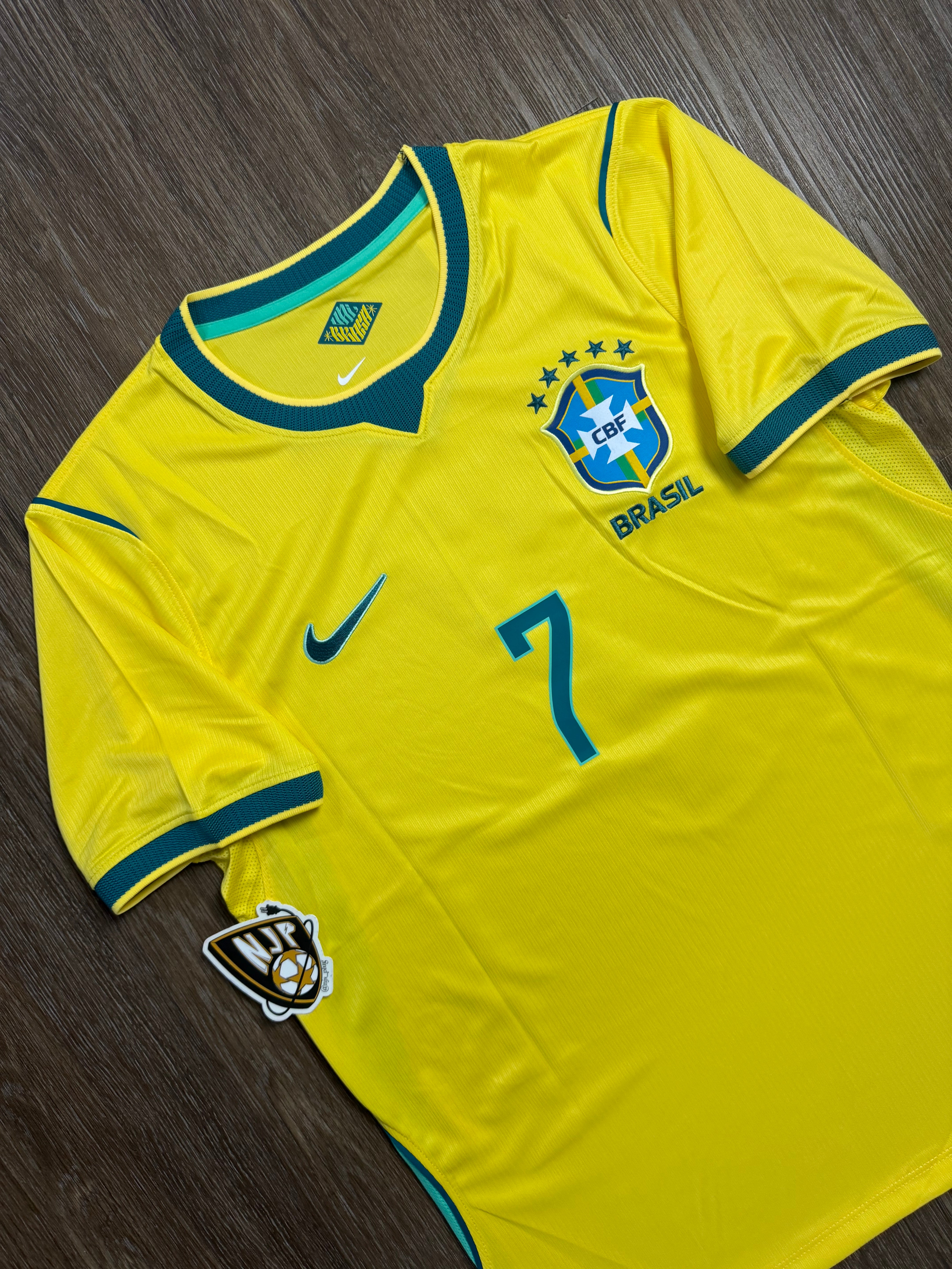 2026 Brazil Vini Jr Home Jersey