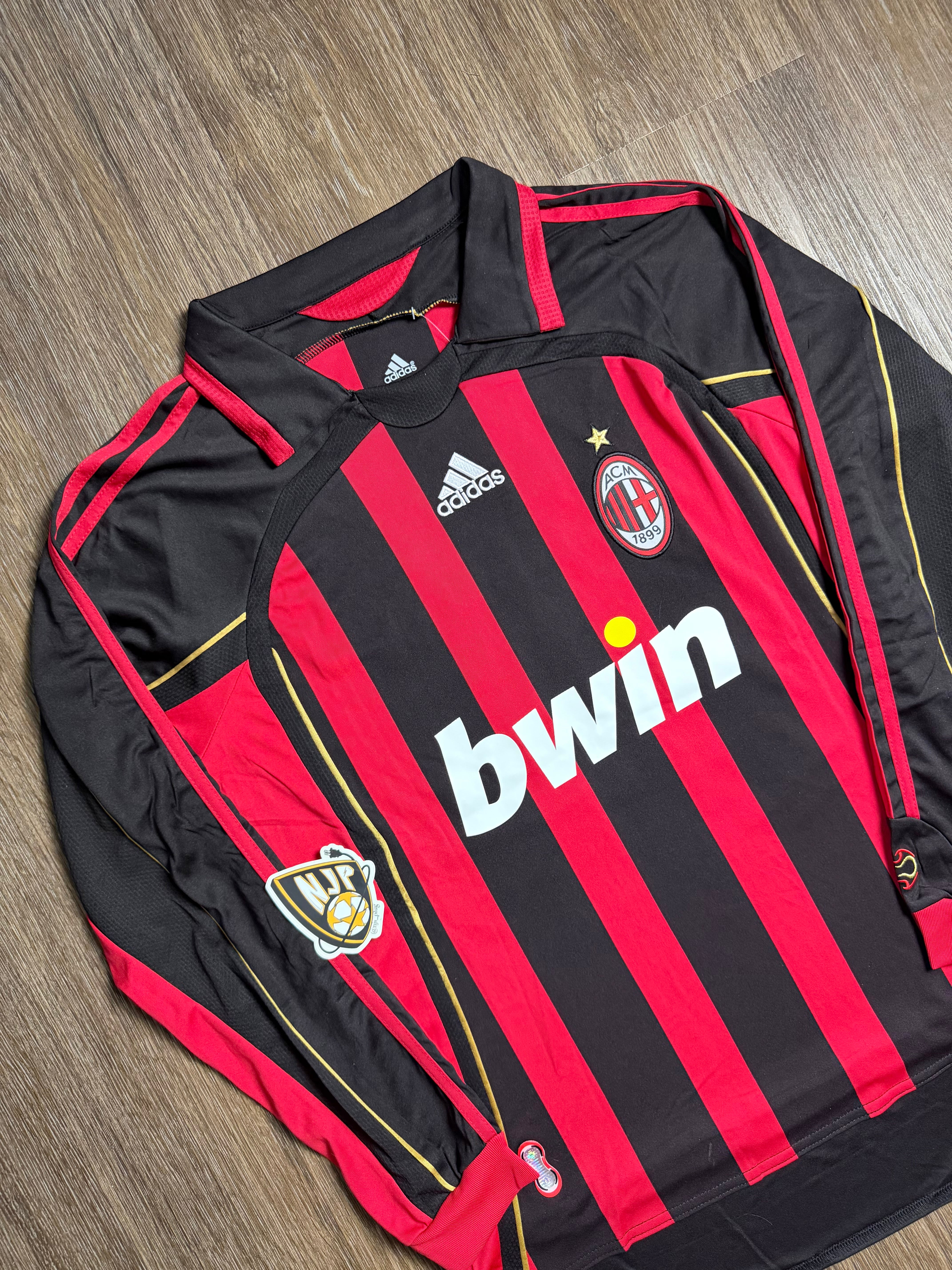 2006/07 AC Milan Kaka 22 Home Long Sleeve