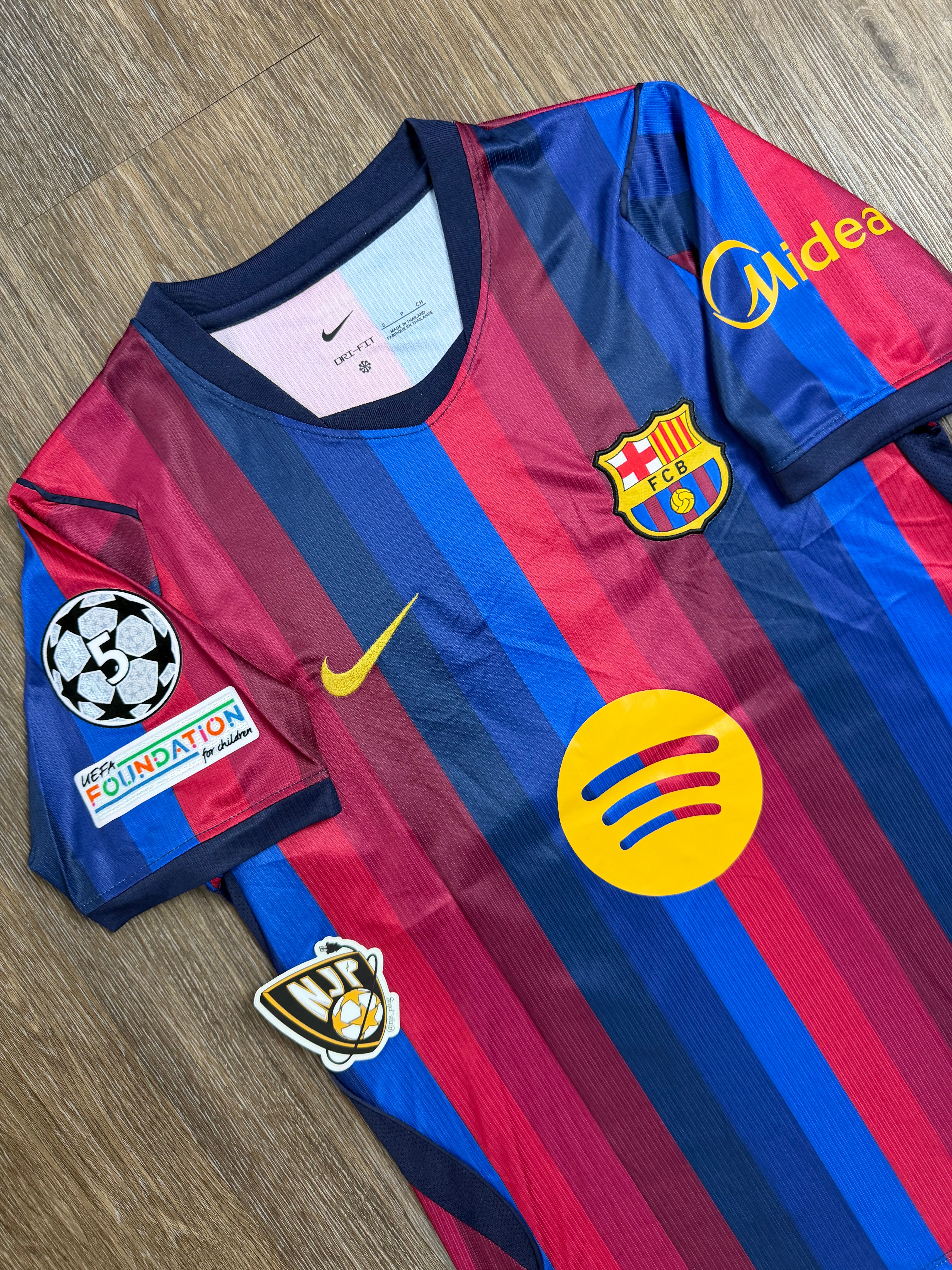 26/27 Barcelona Lamine Yamal Home Jersey