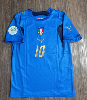 2006 Italy Francesco Totti Home Jersey