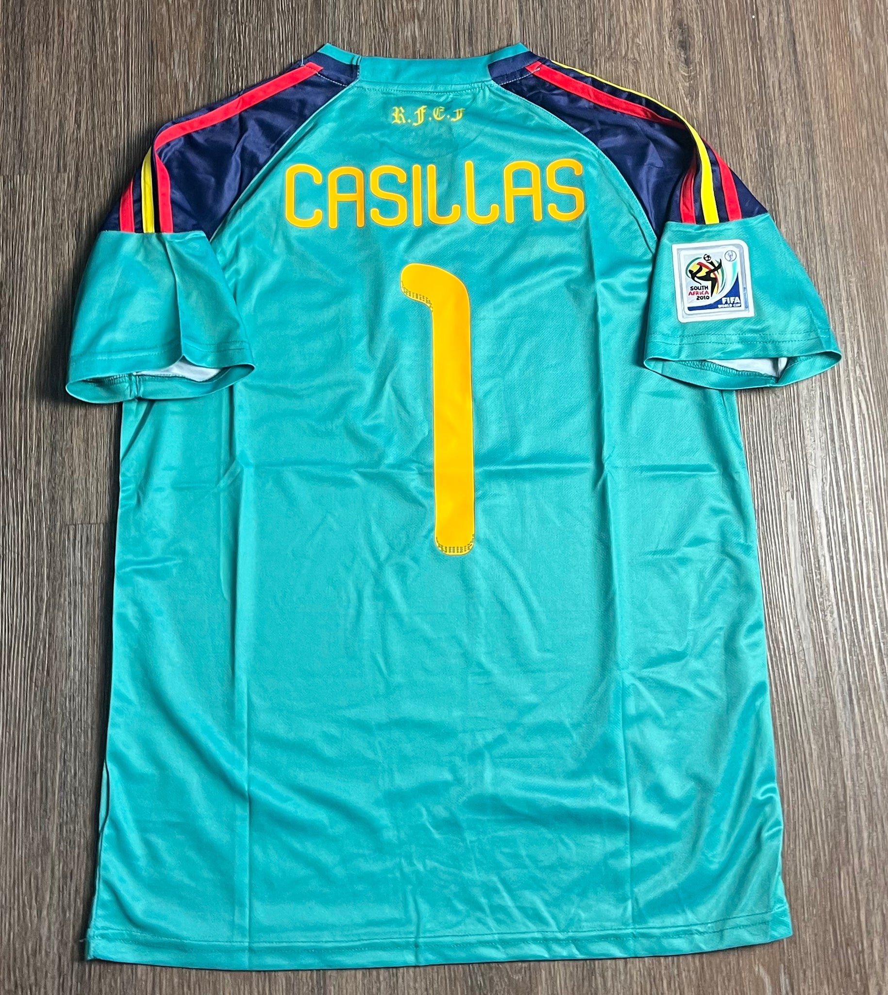 2010 Spain Iker Casillas Jersey