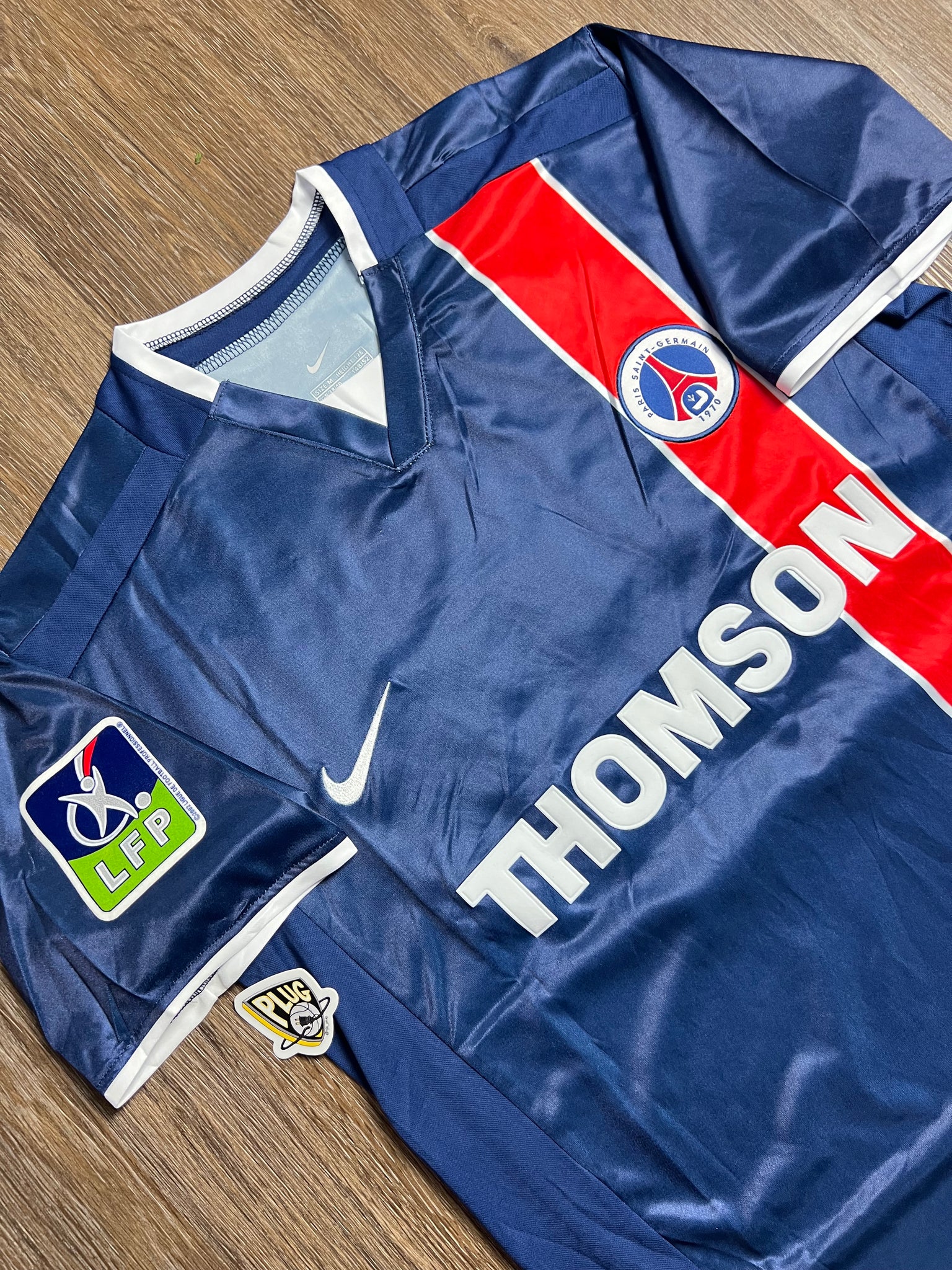 02/03 PSG Ronaldinho Home Jersey