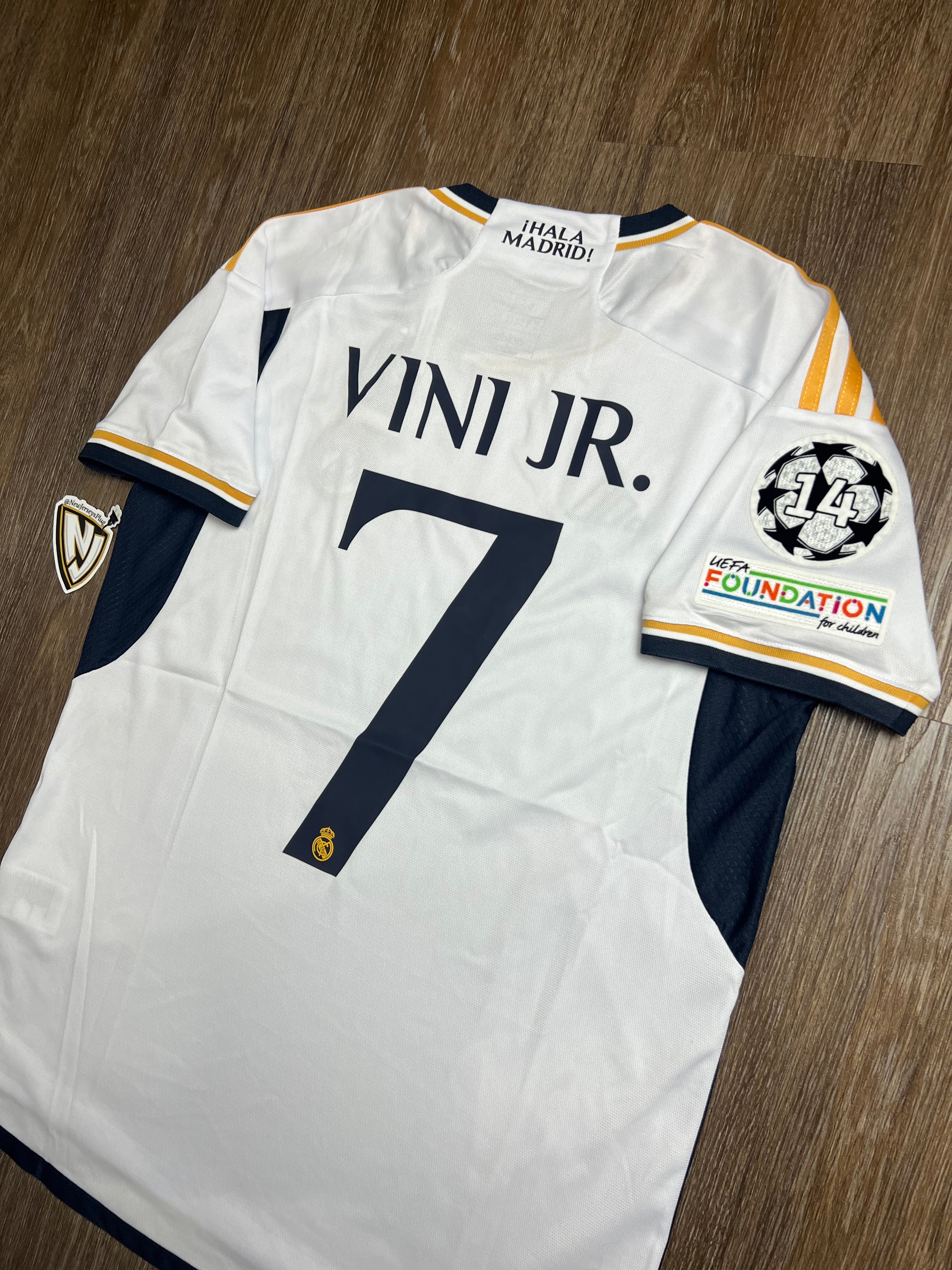 Real Madrid Vini Jr Home Jersey