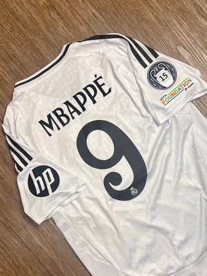 Real Madrid Kylian Mbappe Home Jersey