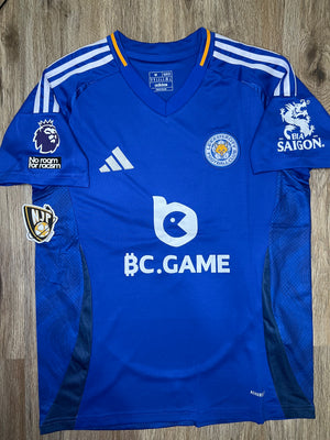 24/25 Leicester City Jamie Vardy Home Jersey