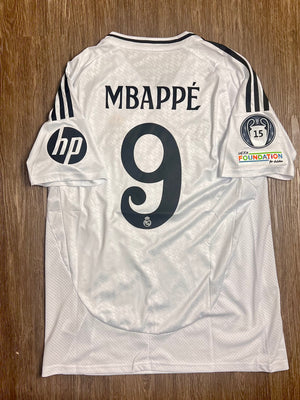 Real Madrid Kylian Mbappe Home Jersey