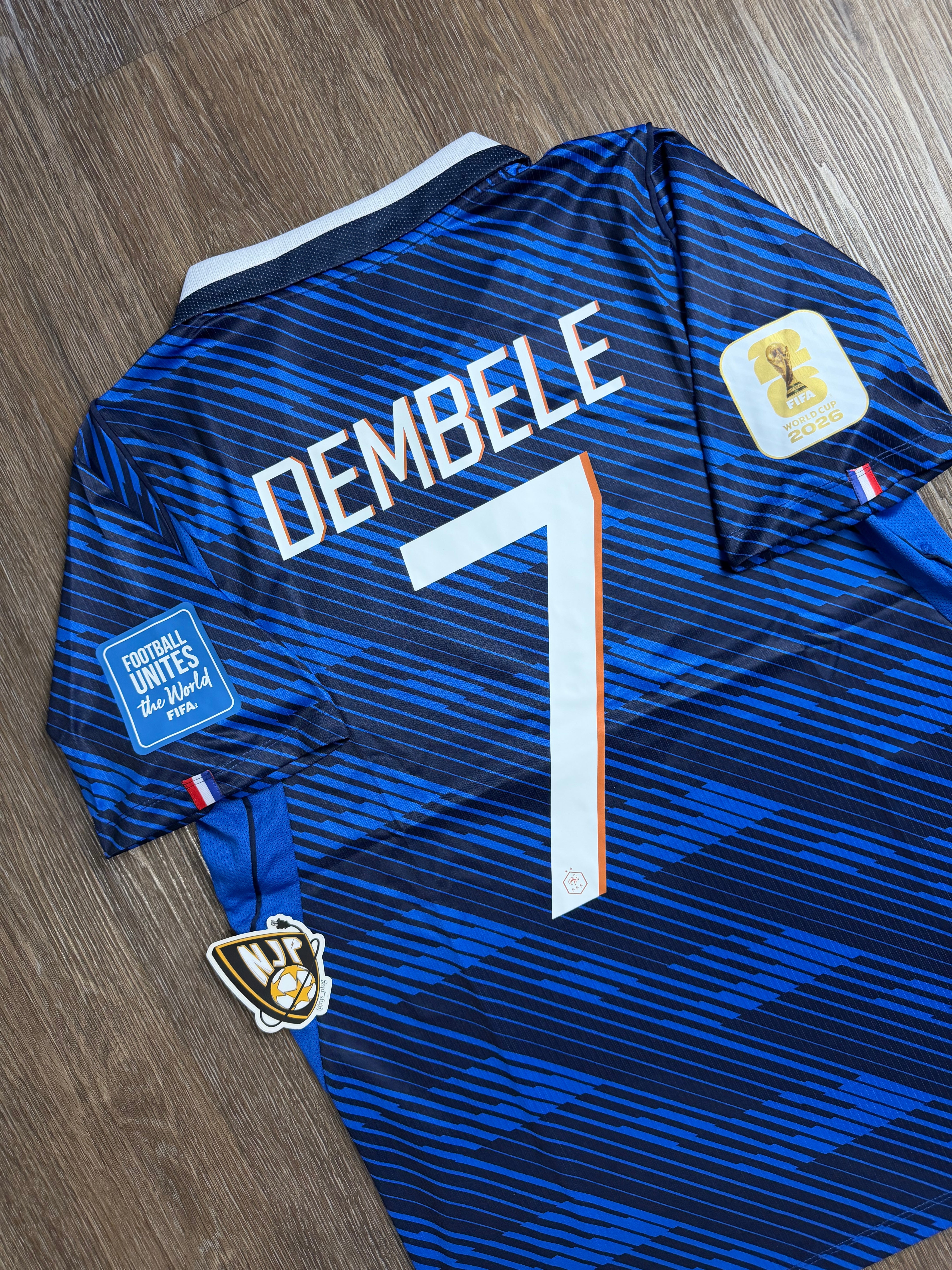 2026 France Ousmane Dembele Home Jersey
