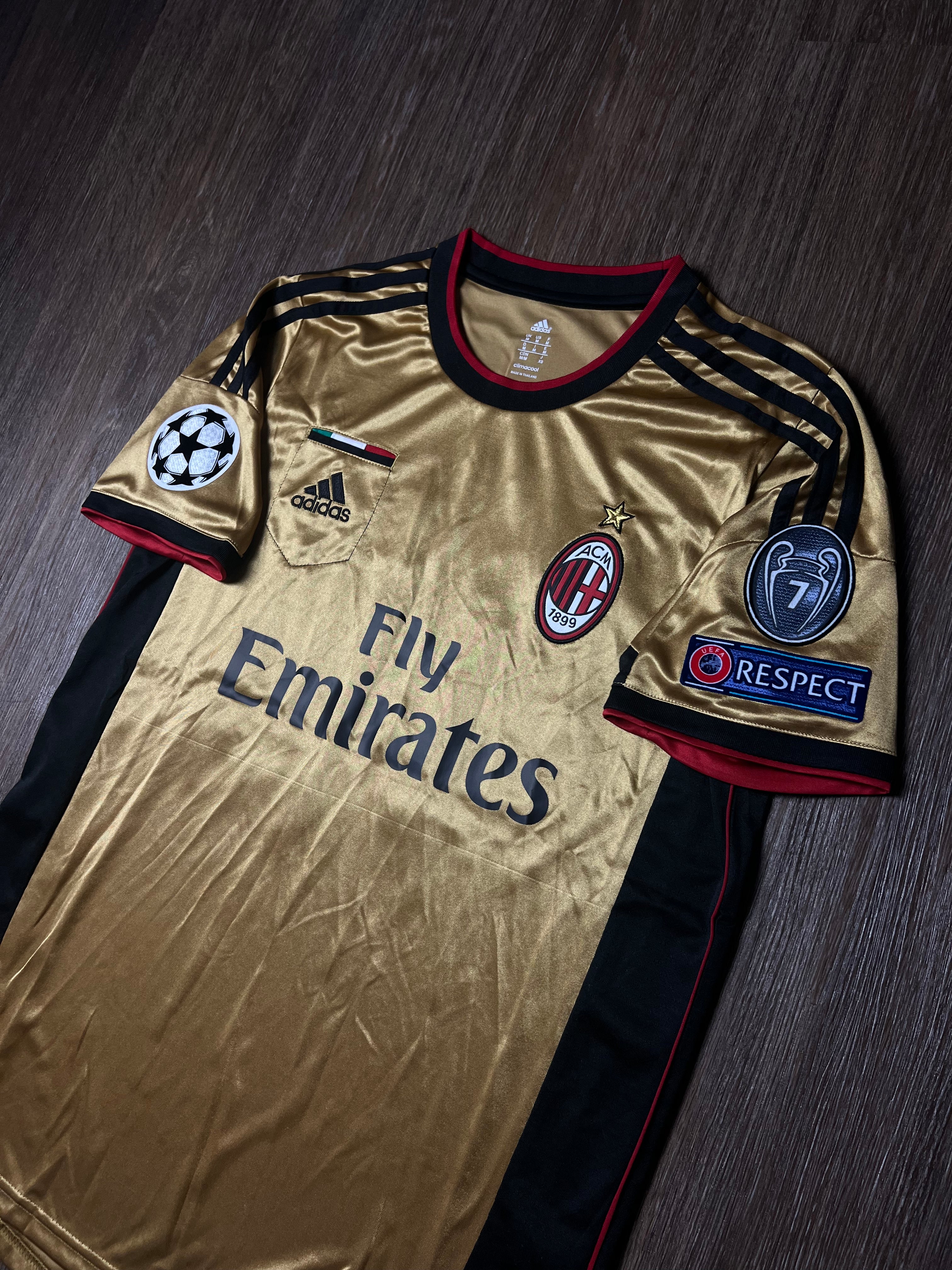 13/14 AC Milan Mario Balotelli Third Away Jersey