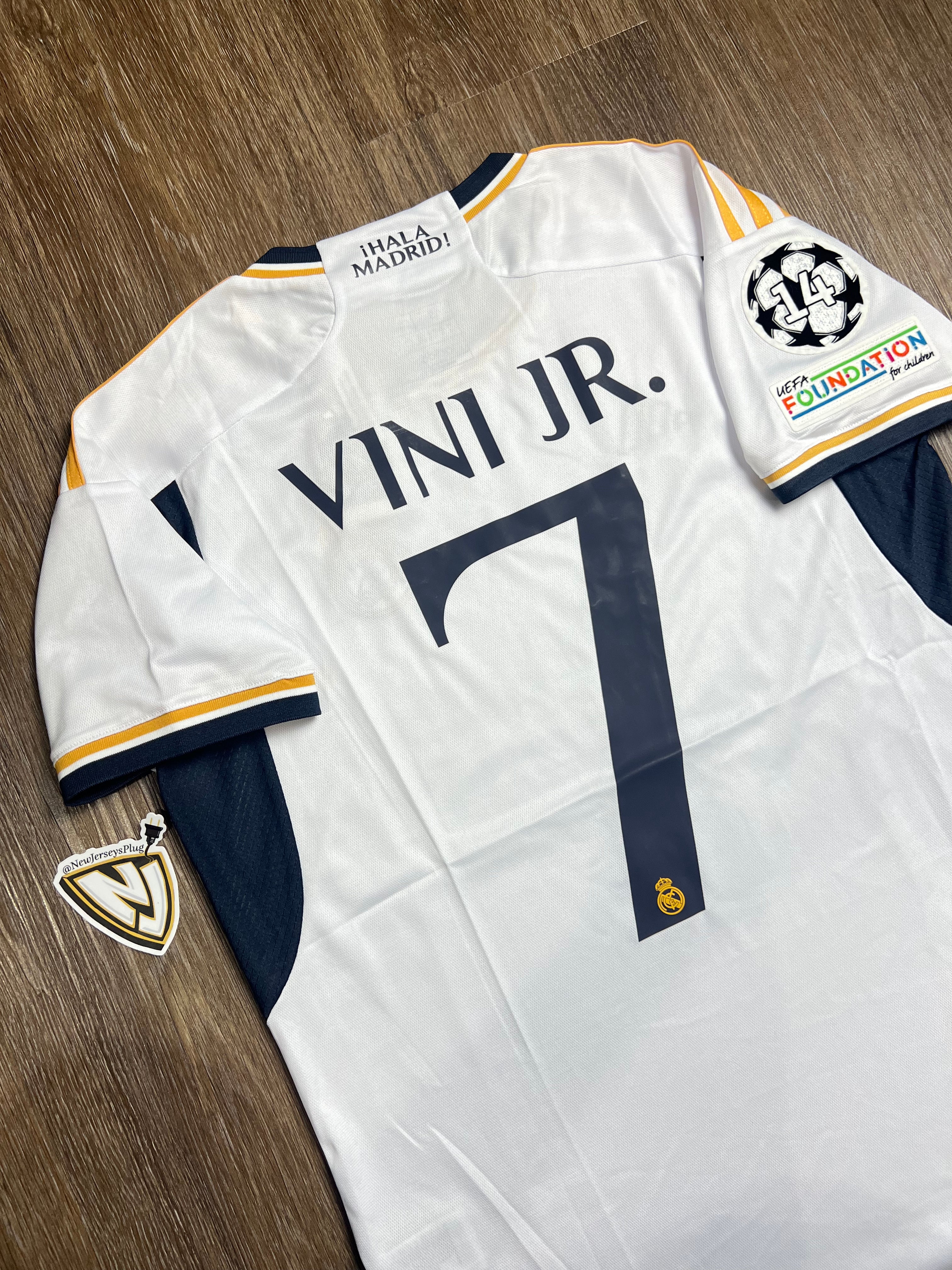 Real Madrid Vini Jr Home Jersey