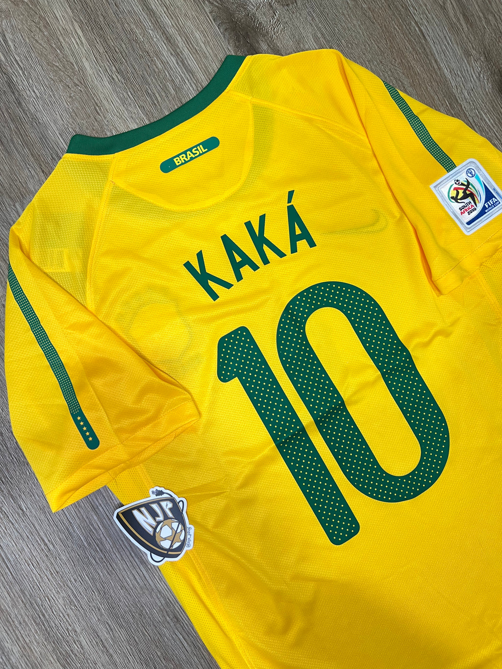 2010 Brazil Kaká Home Jersey