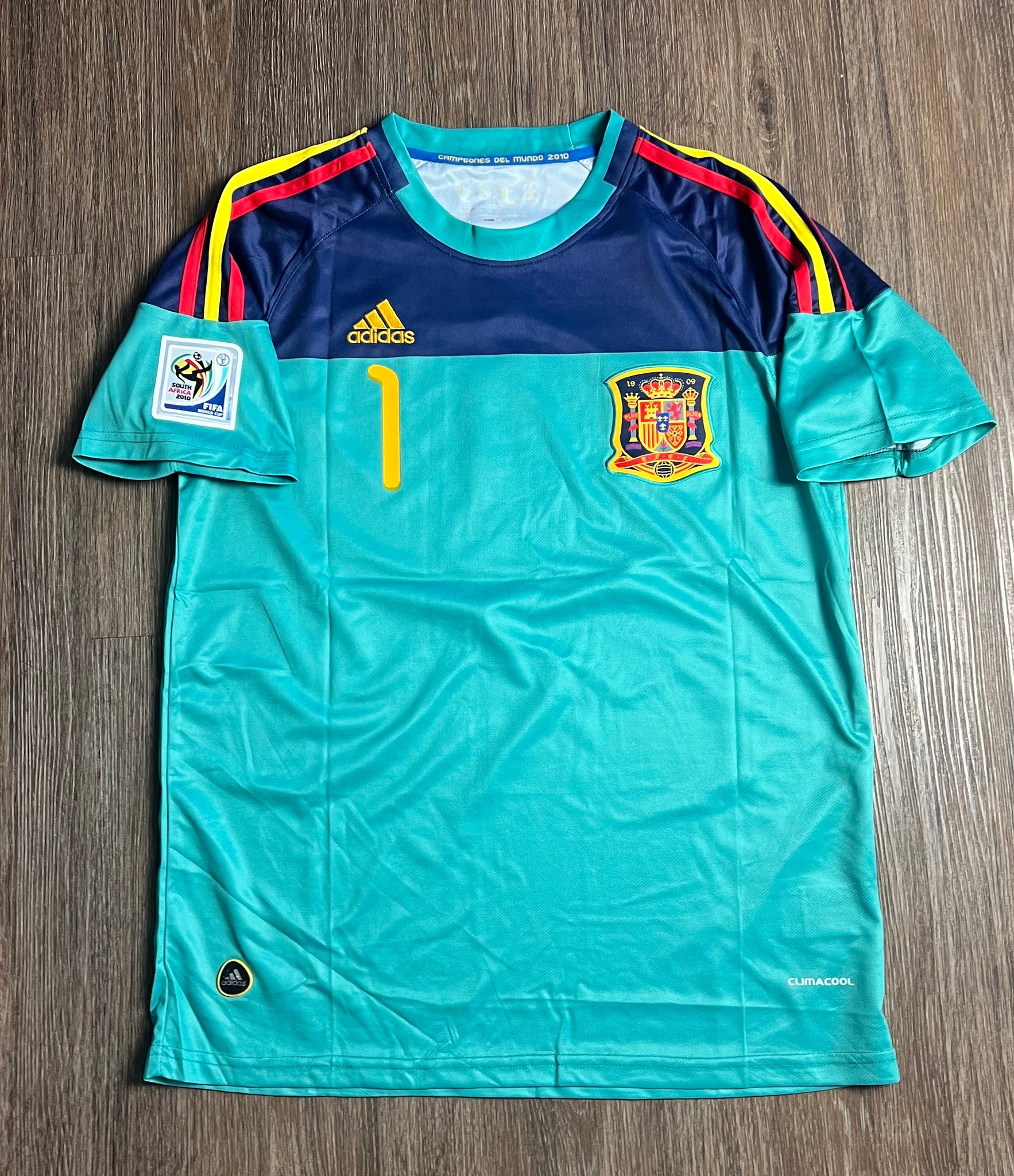 2010 Spain Iker Casillas Jersey