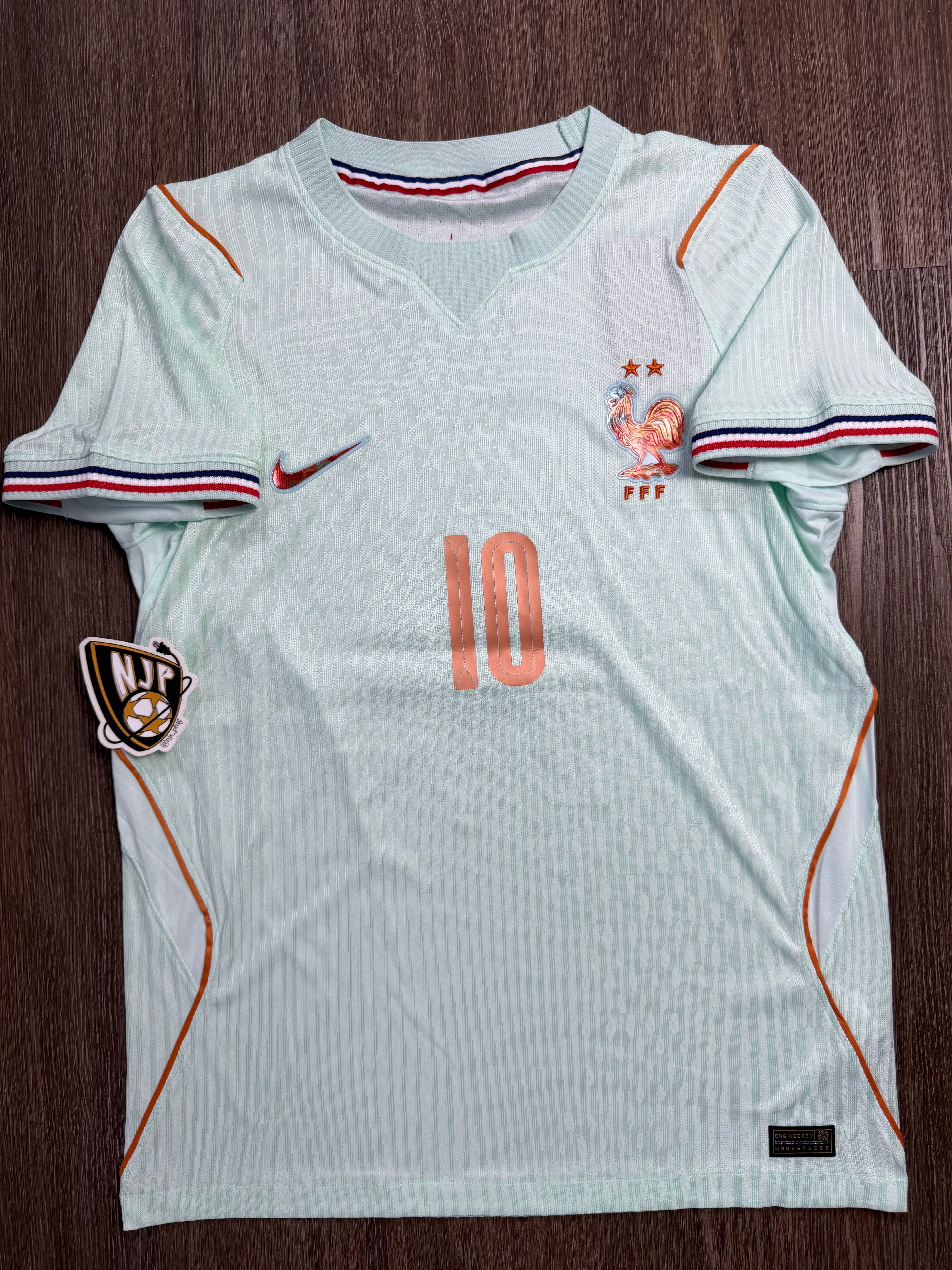 2026 France Kylian Mbappe Away Jersey