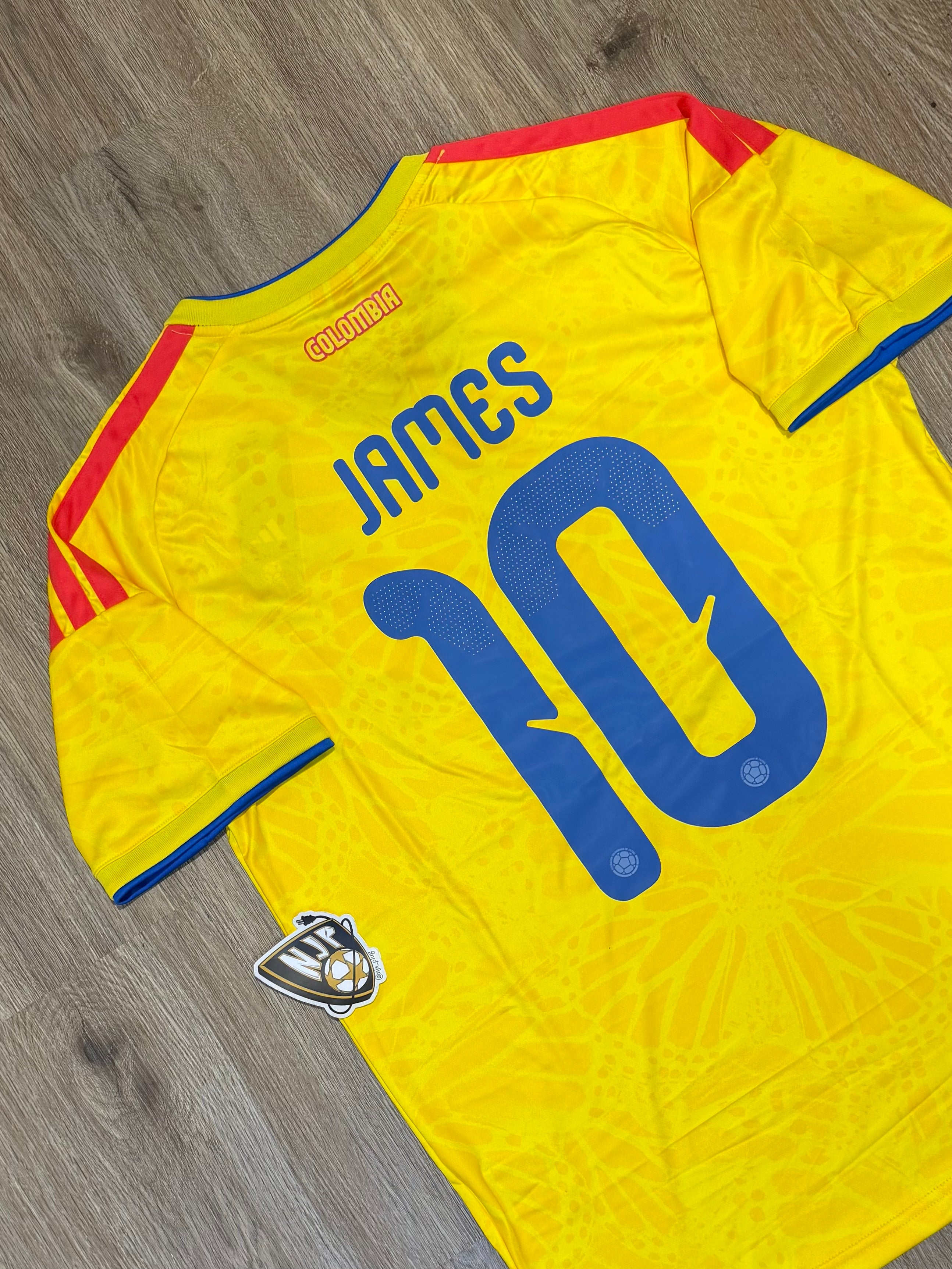 25/26 Colombia James Rodriguez Home Jersey