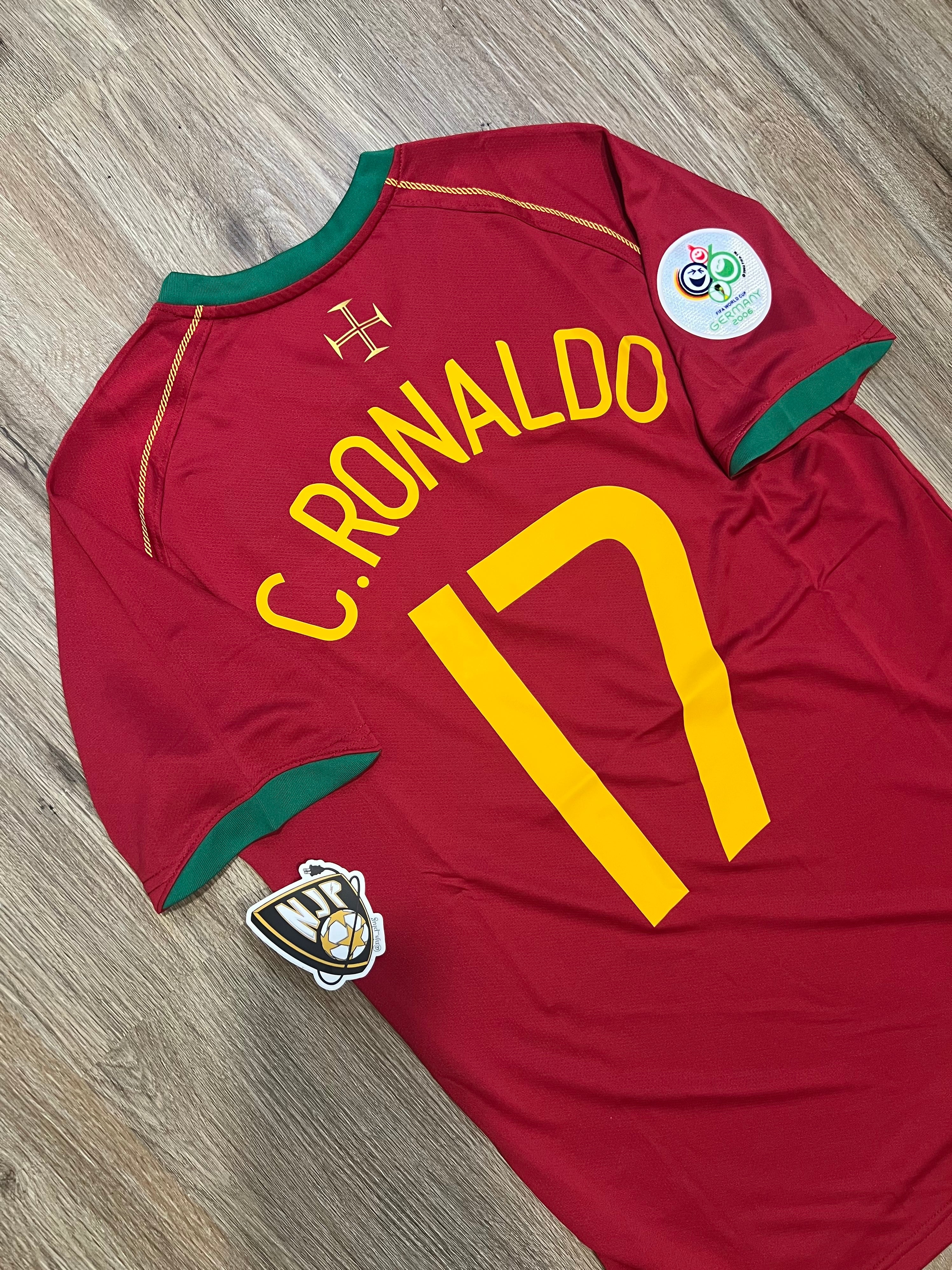 2006 Portugal Cristiano Ronaldo Home Jersey