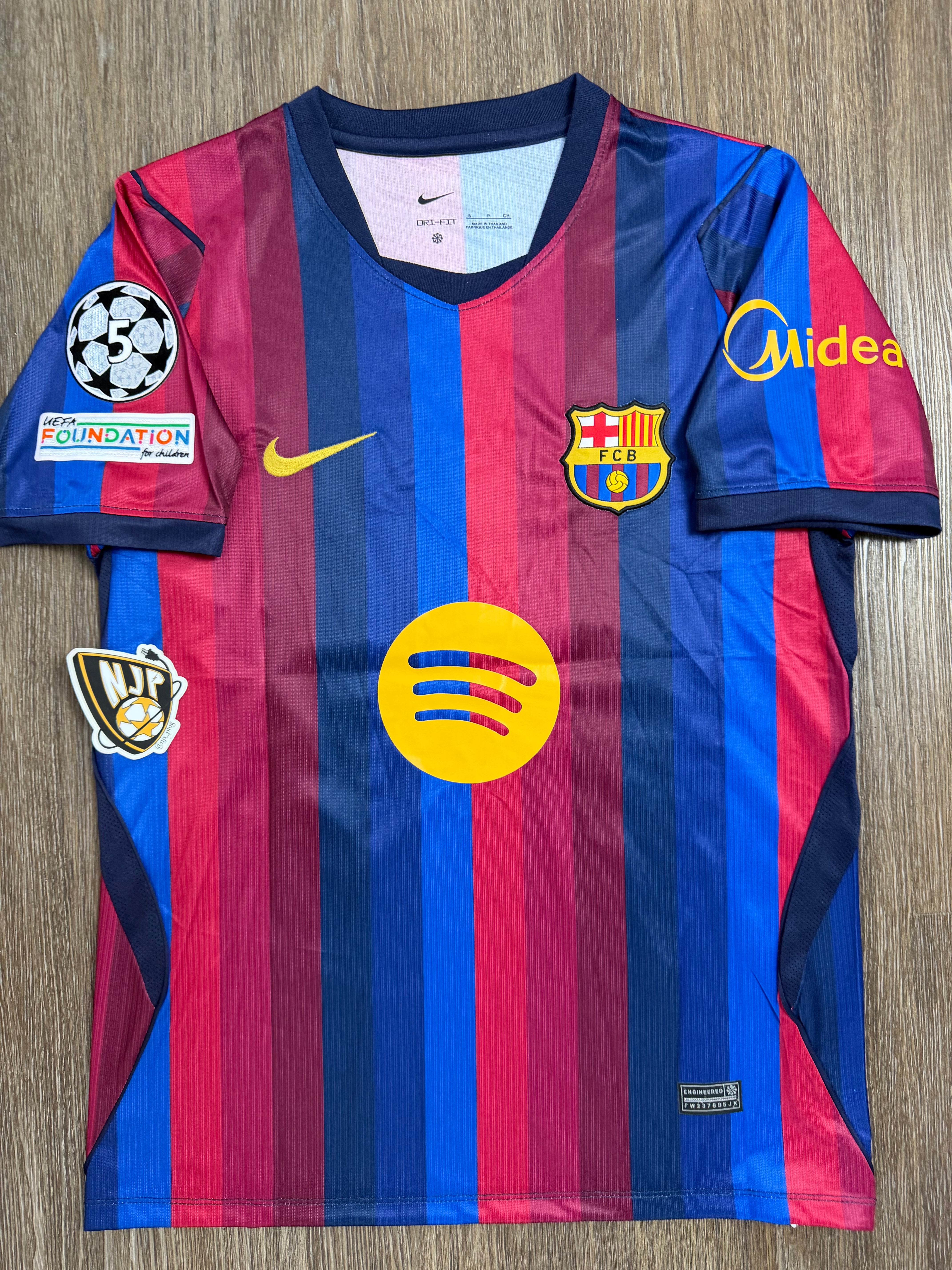 26/27 Barcelona Lamine Yamal Home Jersey