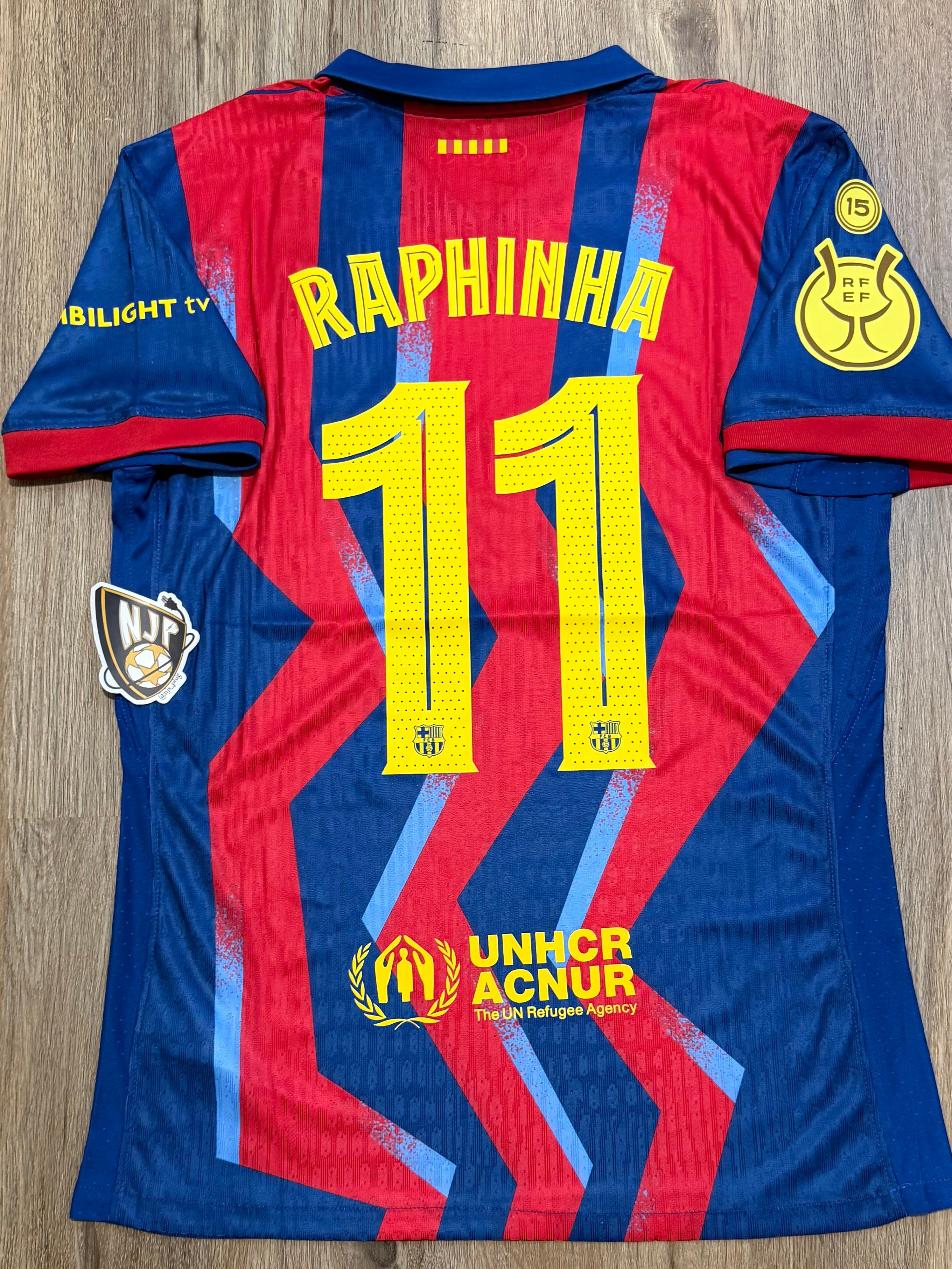 25/26 Barcelona Raphinha Fourth Jersey