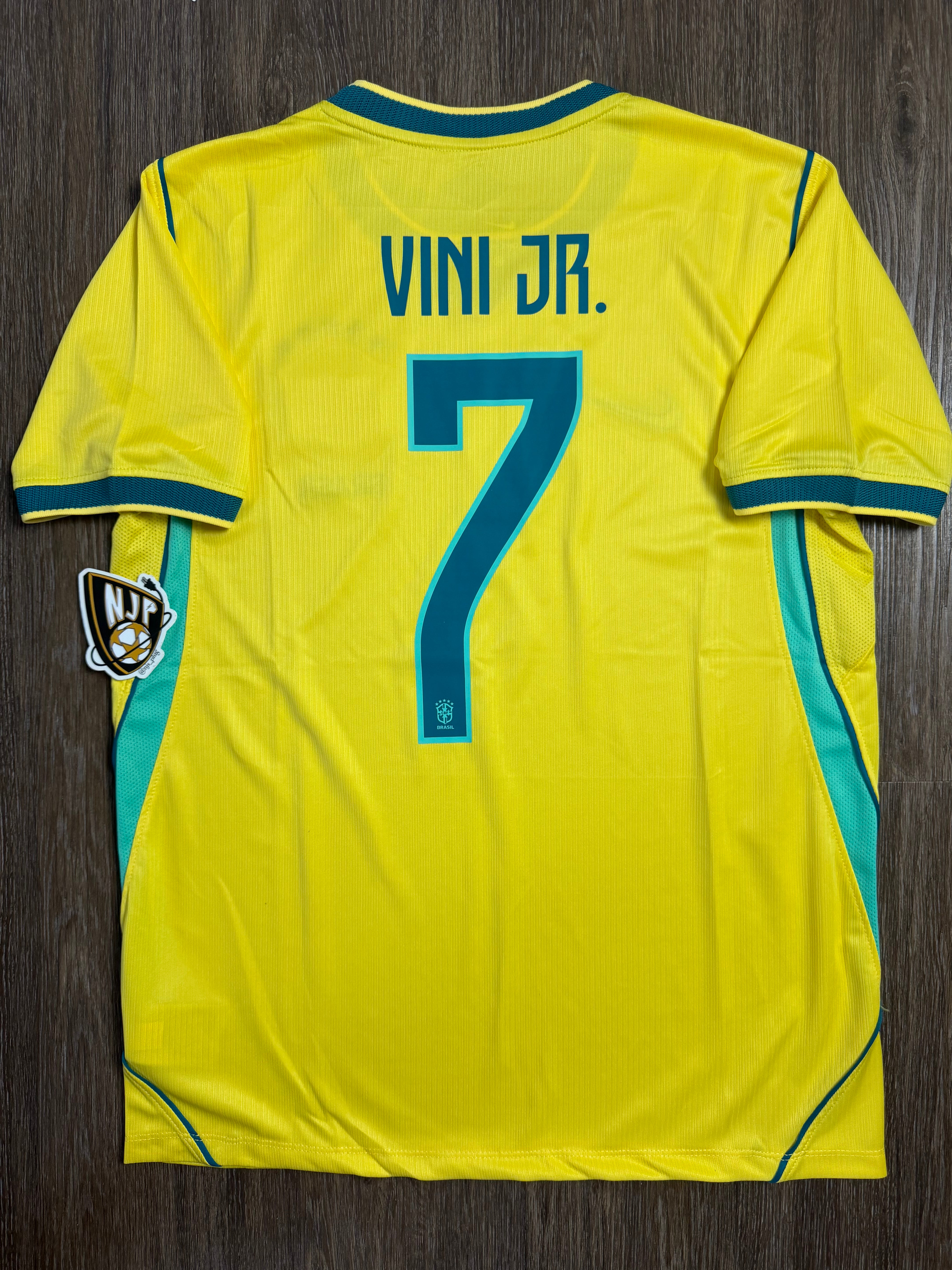 2026 Brazil Vini Jr Home Jersey