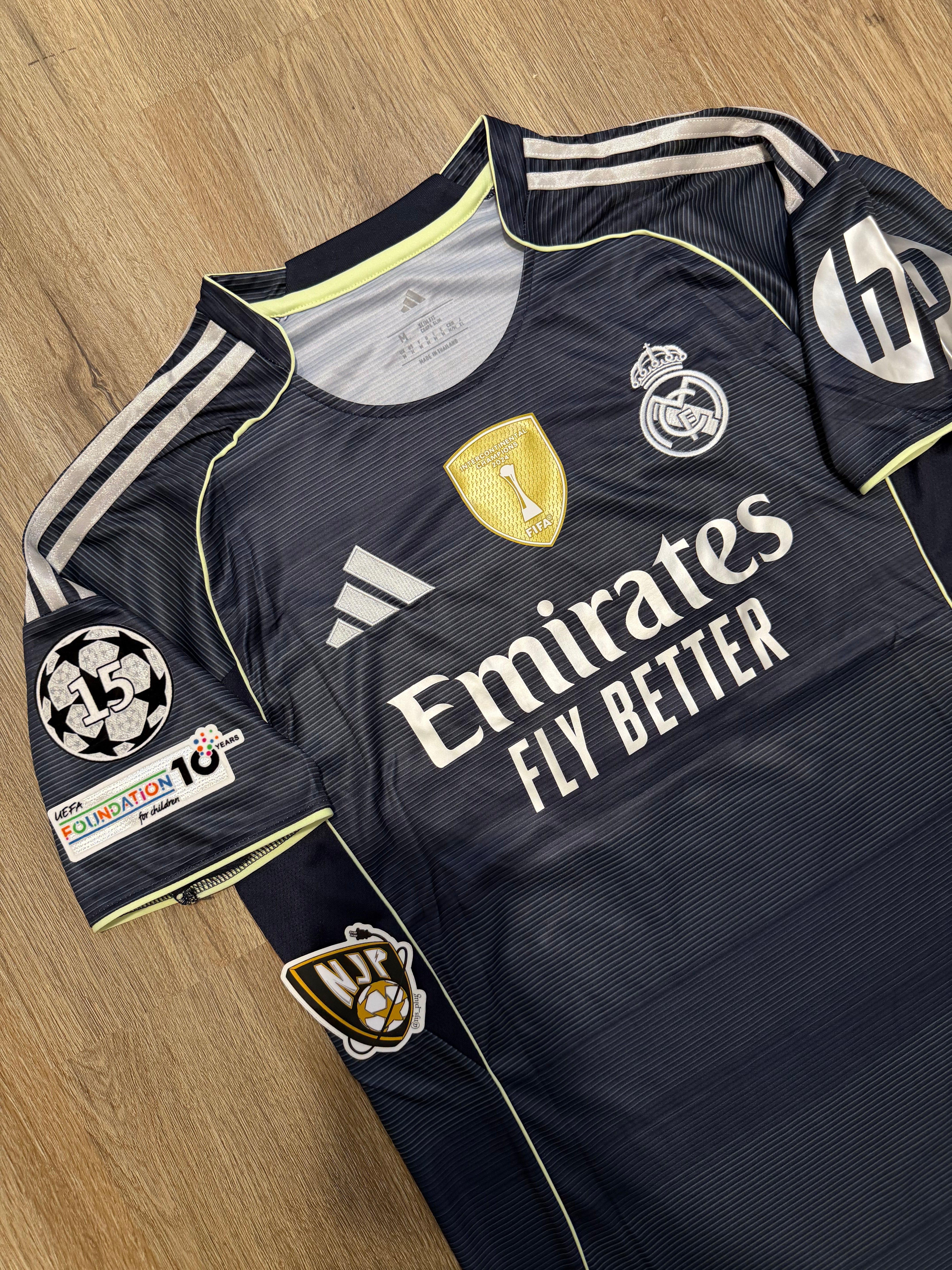 25/26 Real Madrid Bellingham Away Jersey