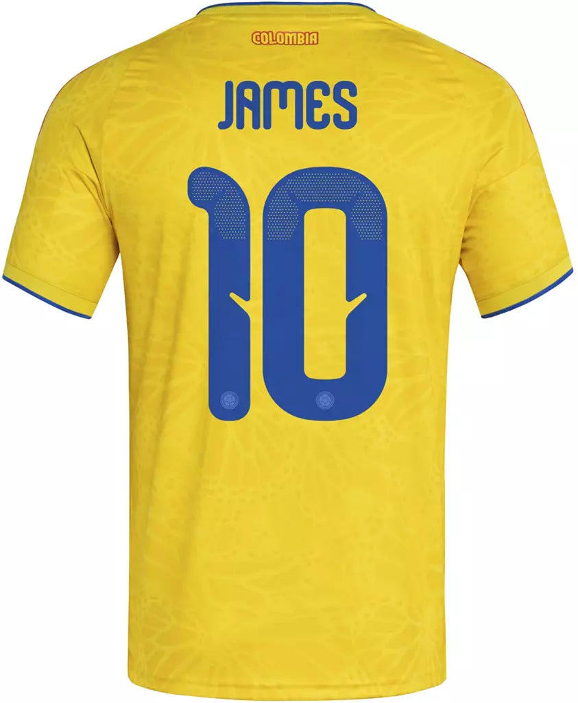 25/26 Colombia James Rodriguez Home Jersey