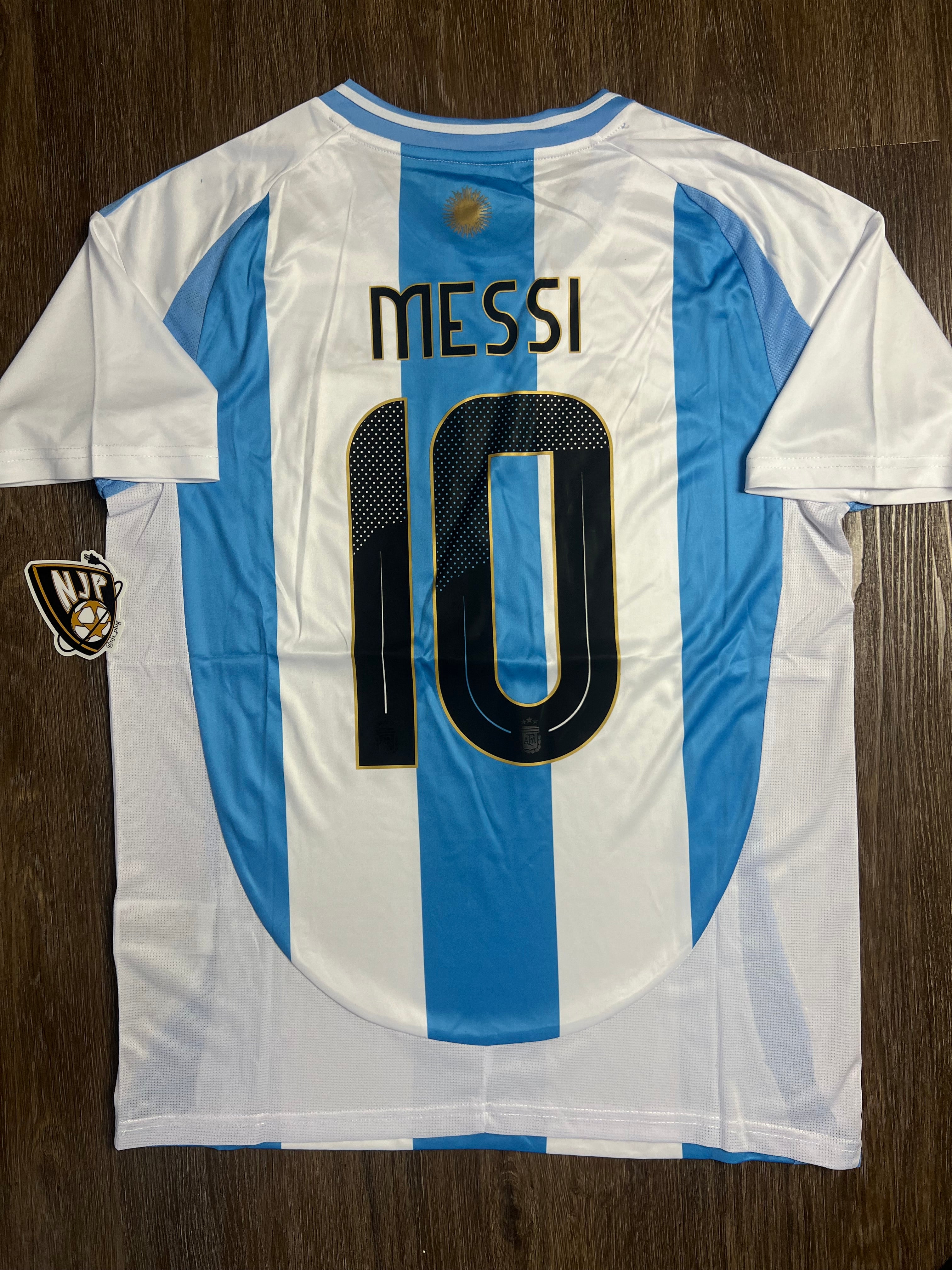 24/25 Argentina Lionel Messi Home Jersey