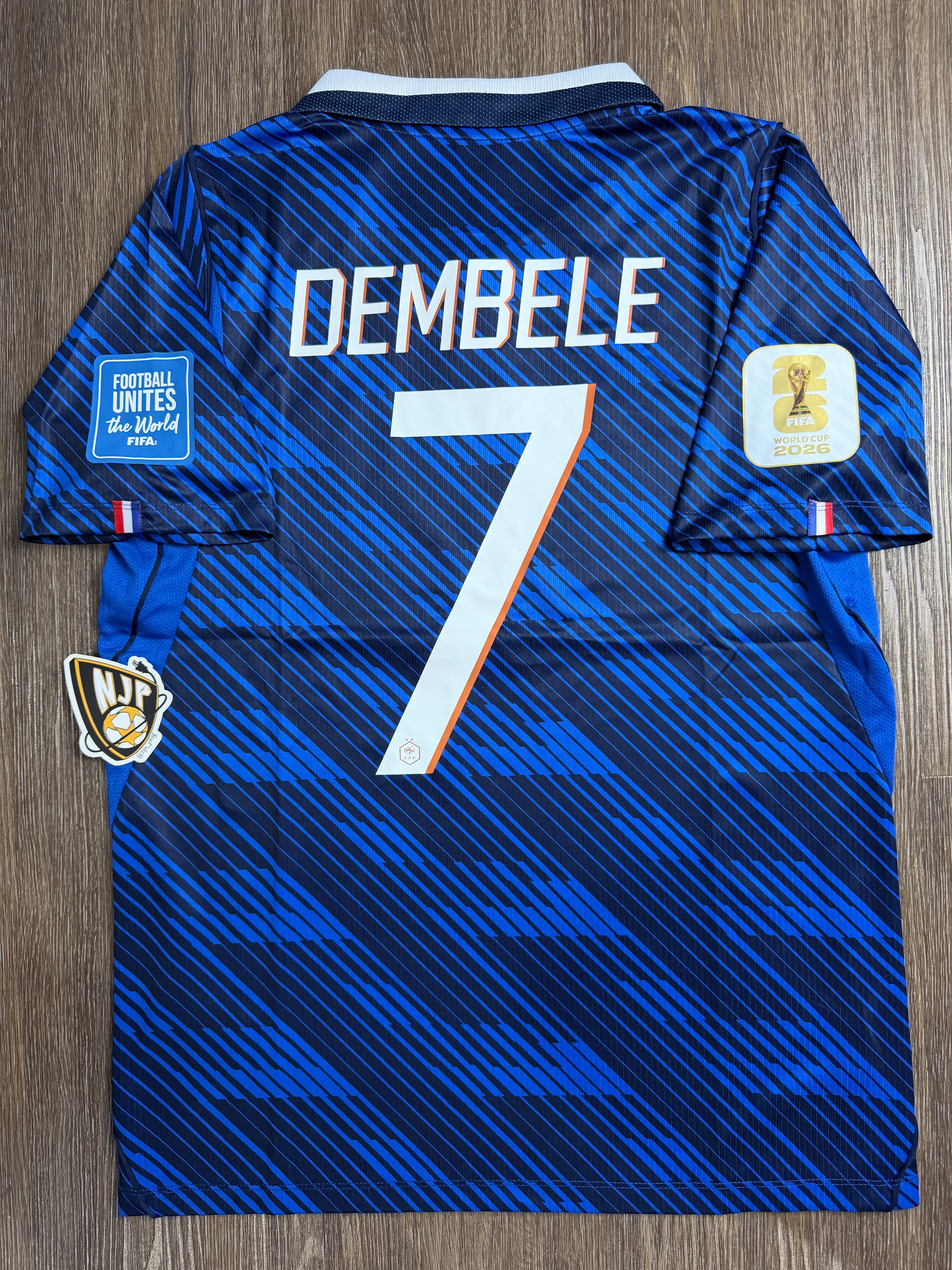 2026 France Ousmane Dembele Home Jersey