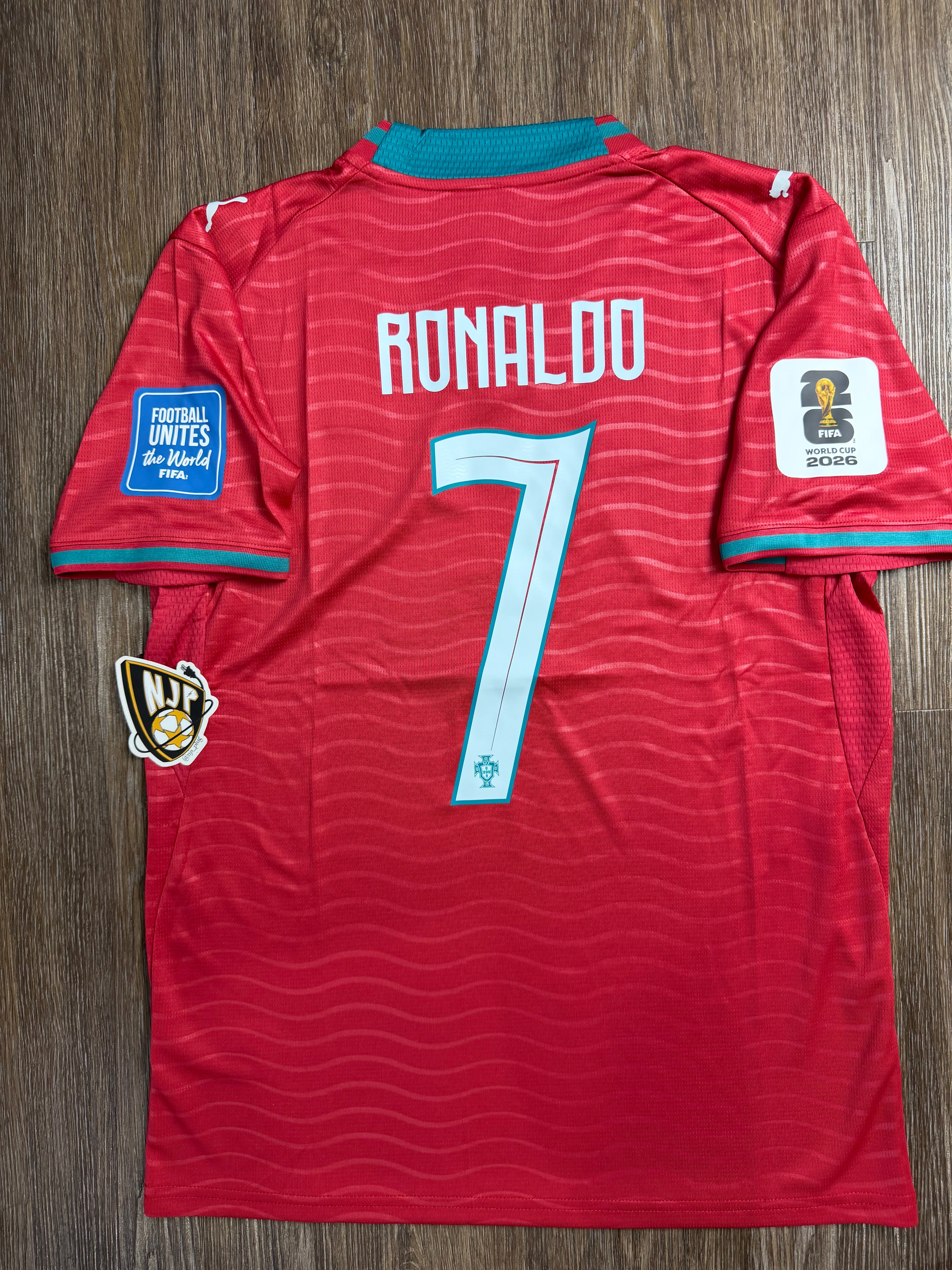 2026 Portugal Cristiano Ronaldo Home Jersey
