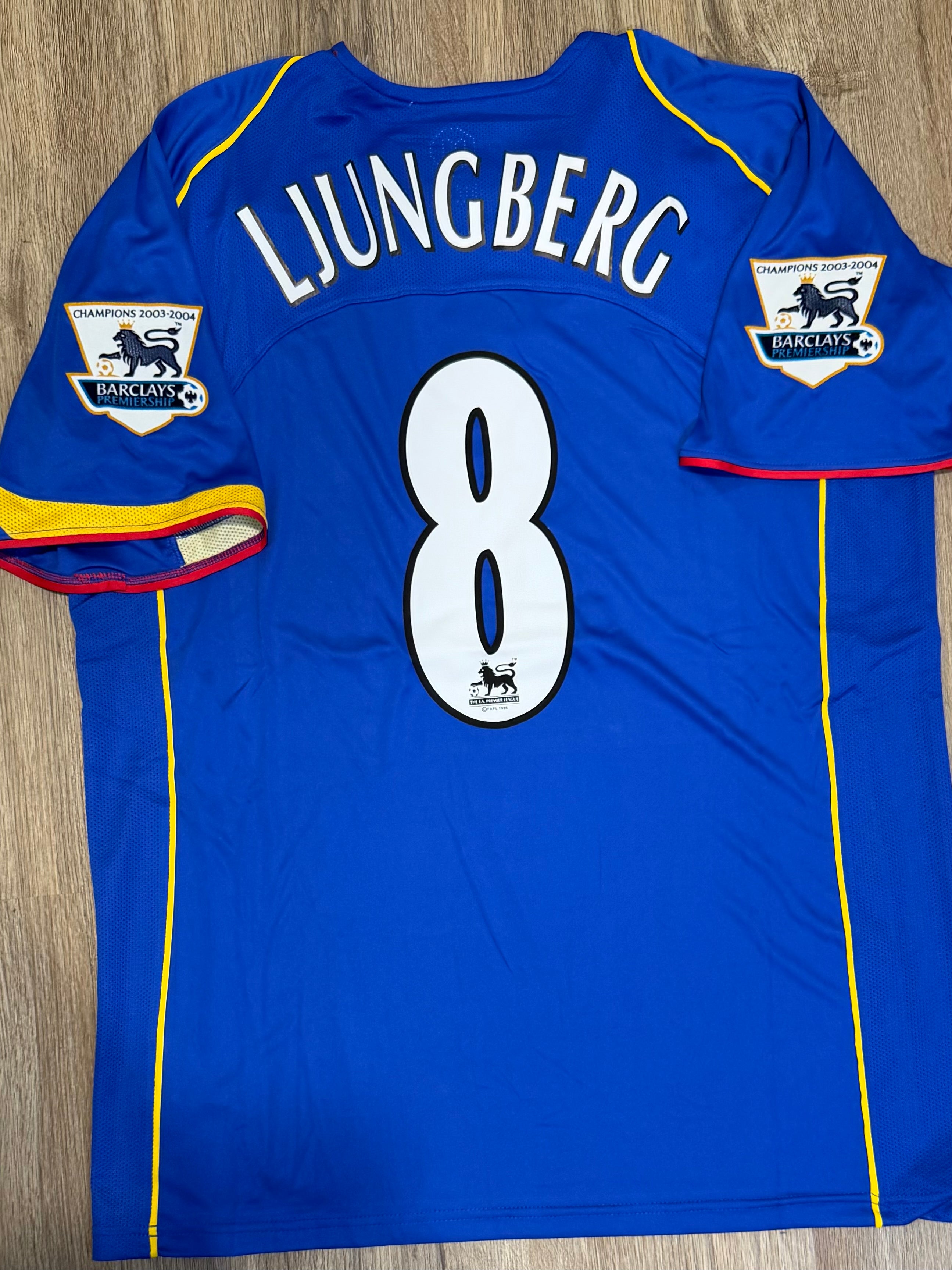 04/05 Arsenal Freddie Ljungberg Away Jersey