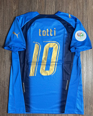 2006 Italy Francesco Totti Home Jersey