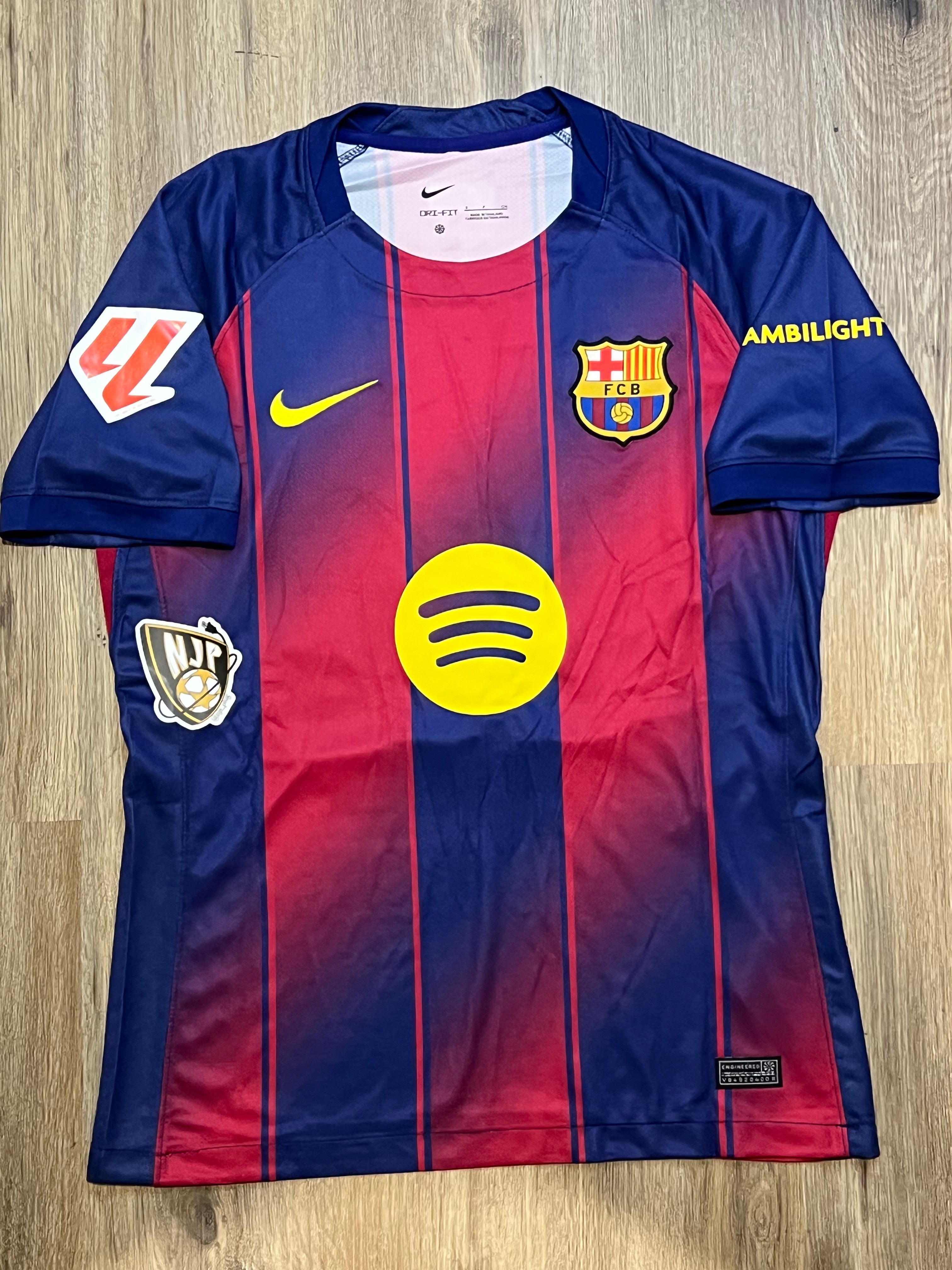 25/26 Barcelona Lamine Yamal Home Jersey