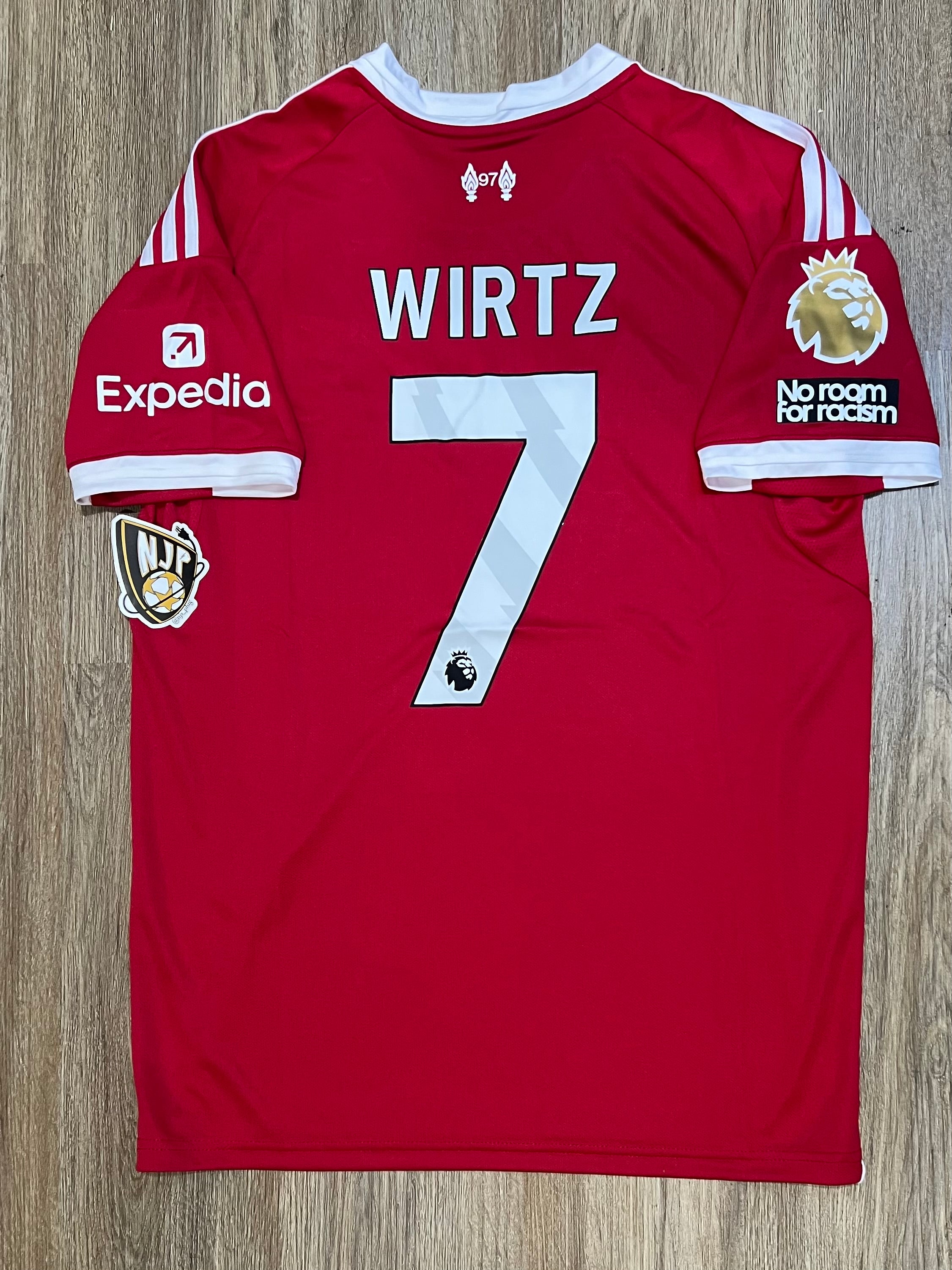 25/26 Liverpool Florian Wirtz Home Jersey