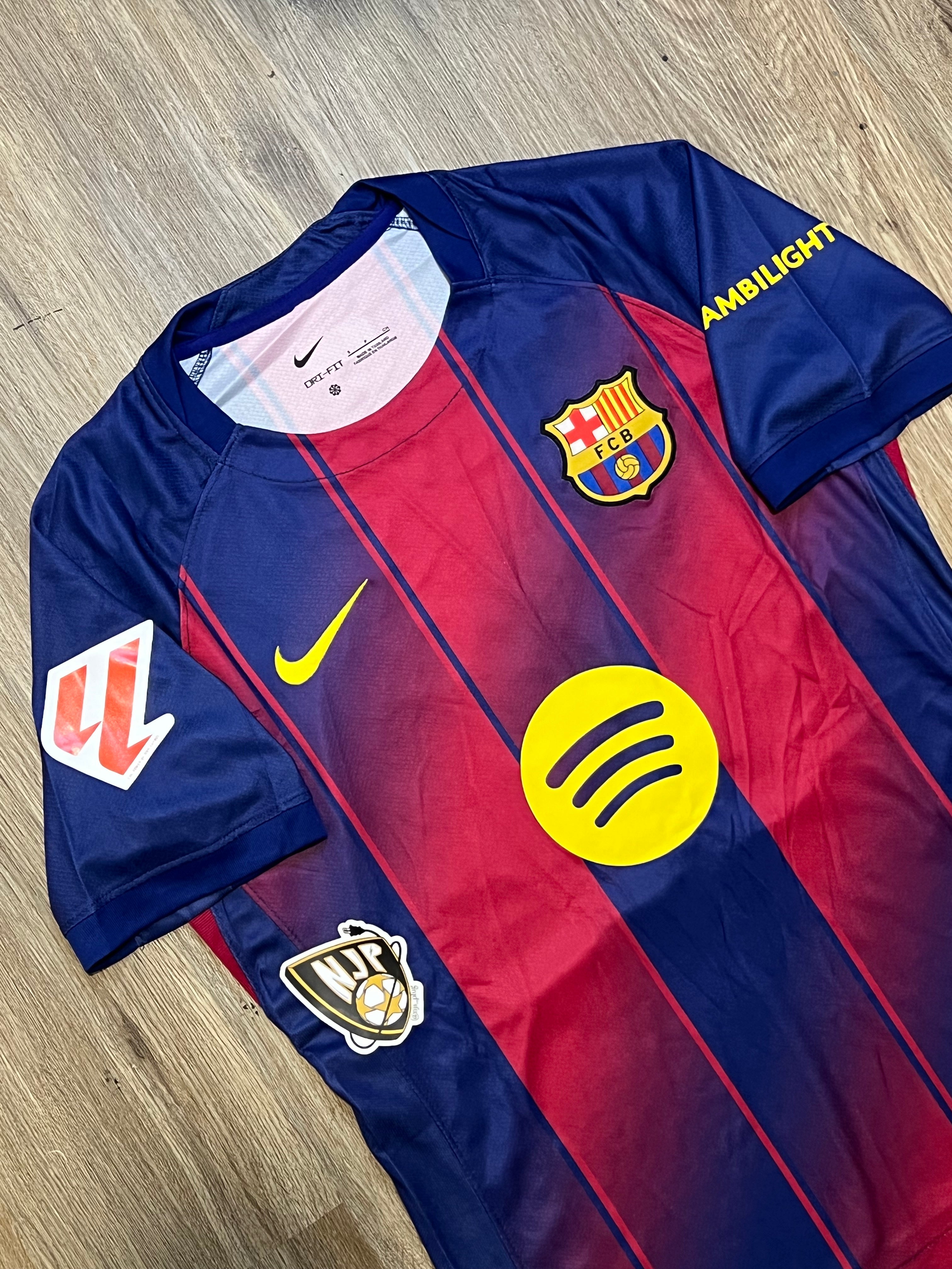 25/26 Barcelona Lamine Yamal Home Jersey