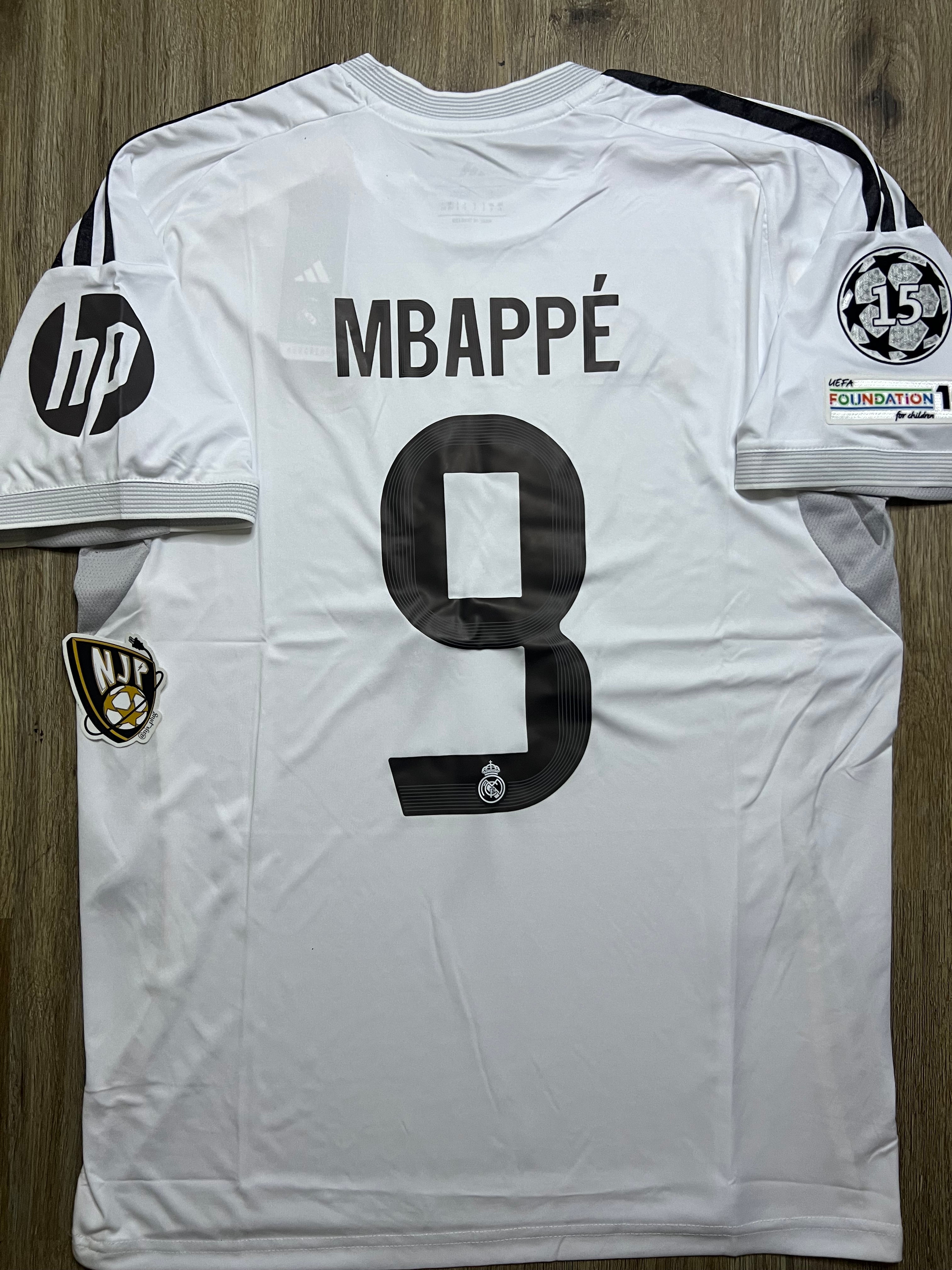 25/26 Real Madrid Kylian Mbappe Home Jersey