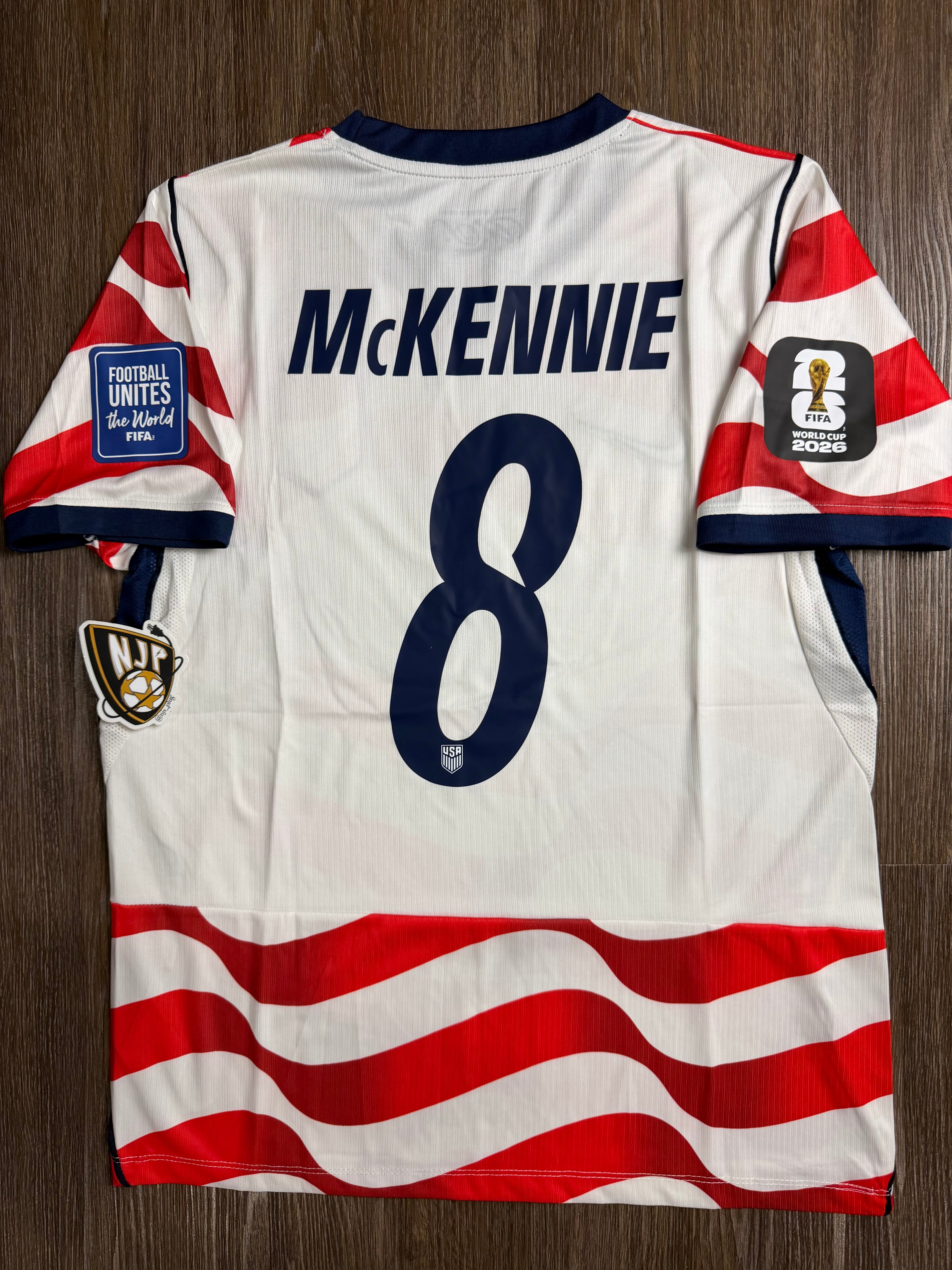 2026 USMNT Weston McKinnie Home Jersey