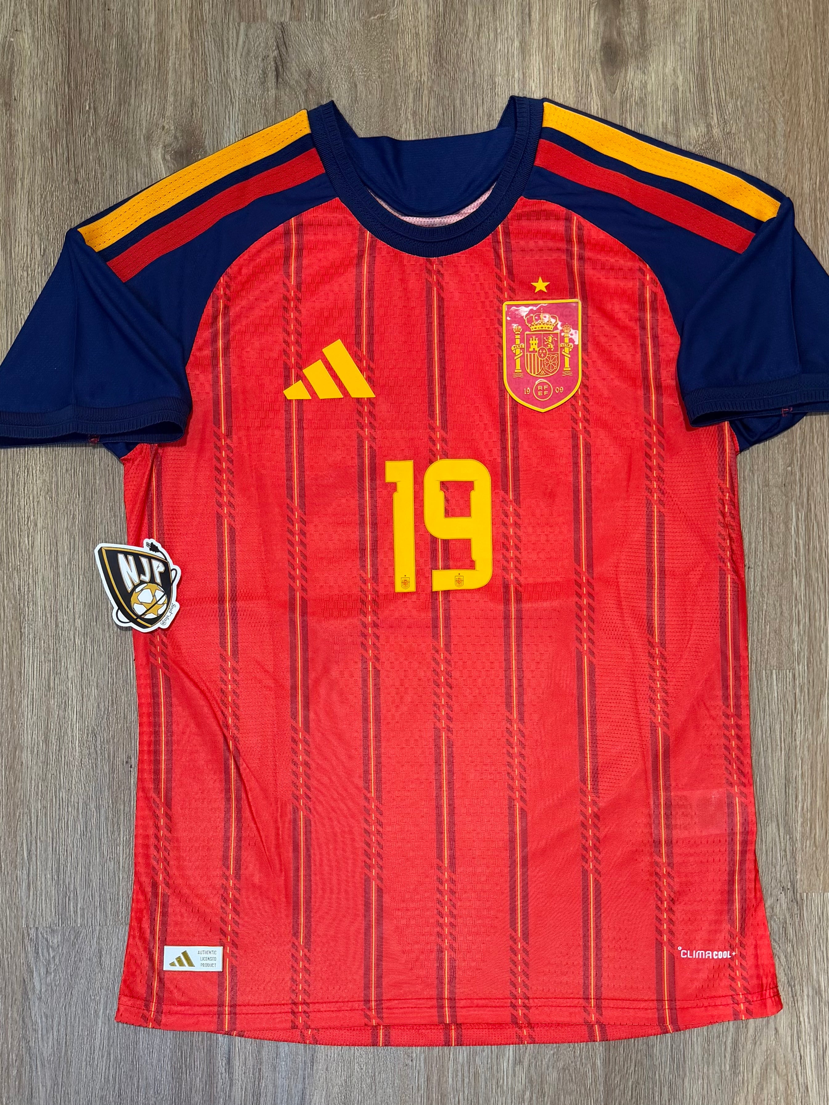 25/26 Spain Lamine Yamal Home Jersey