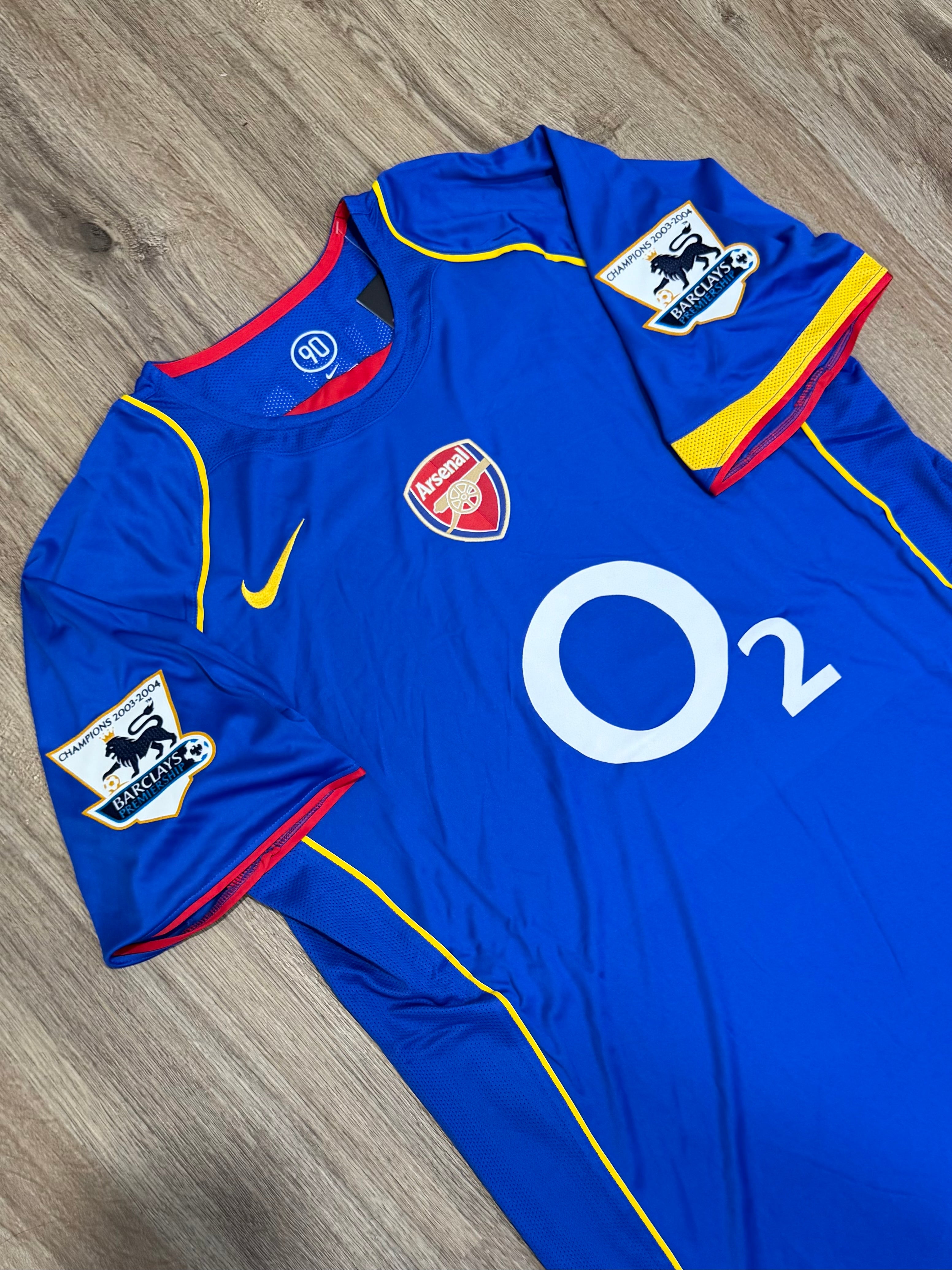 04/05 Arsenal Freddie Ljungberg Away Jersey