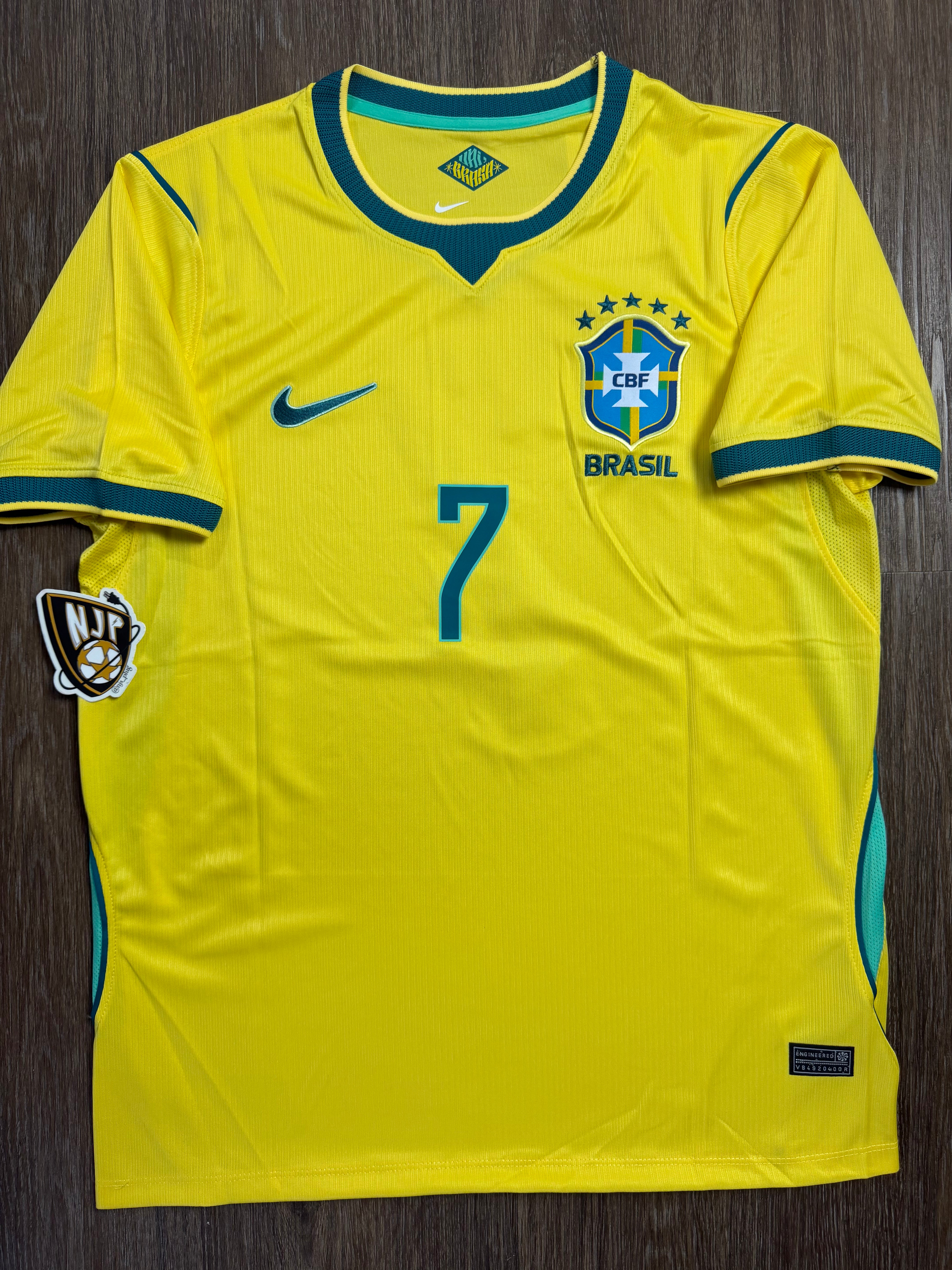 2026 Brazil Vini Jr Home Jersey