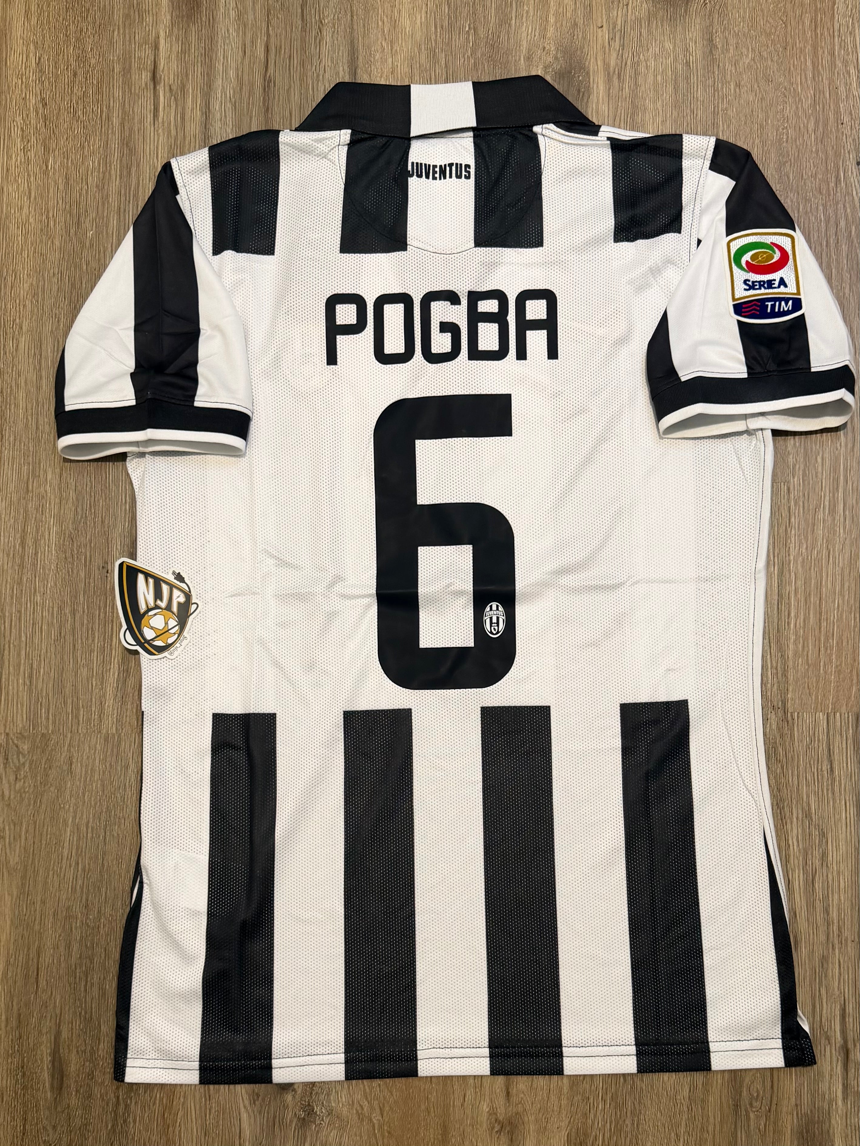 14/15 Juventus Paul Pogba Home Jersey