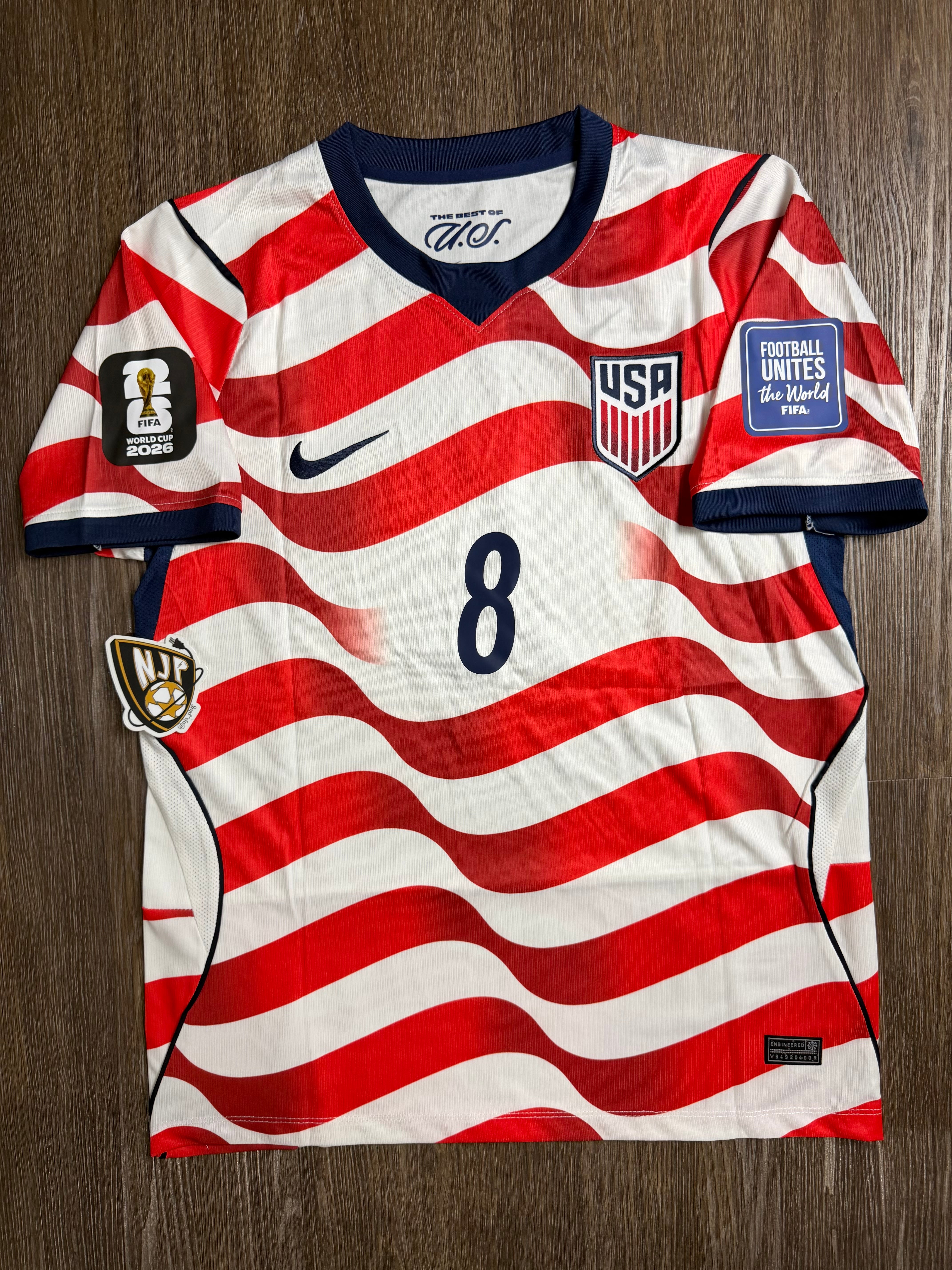2026 USMNT Weston McKinnie Home Jersey