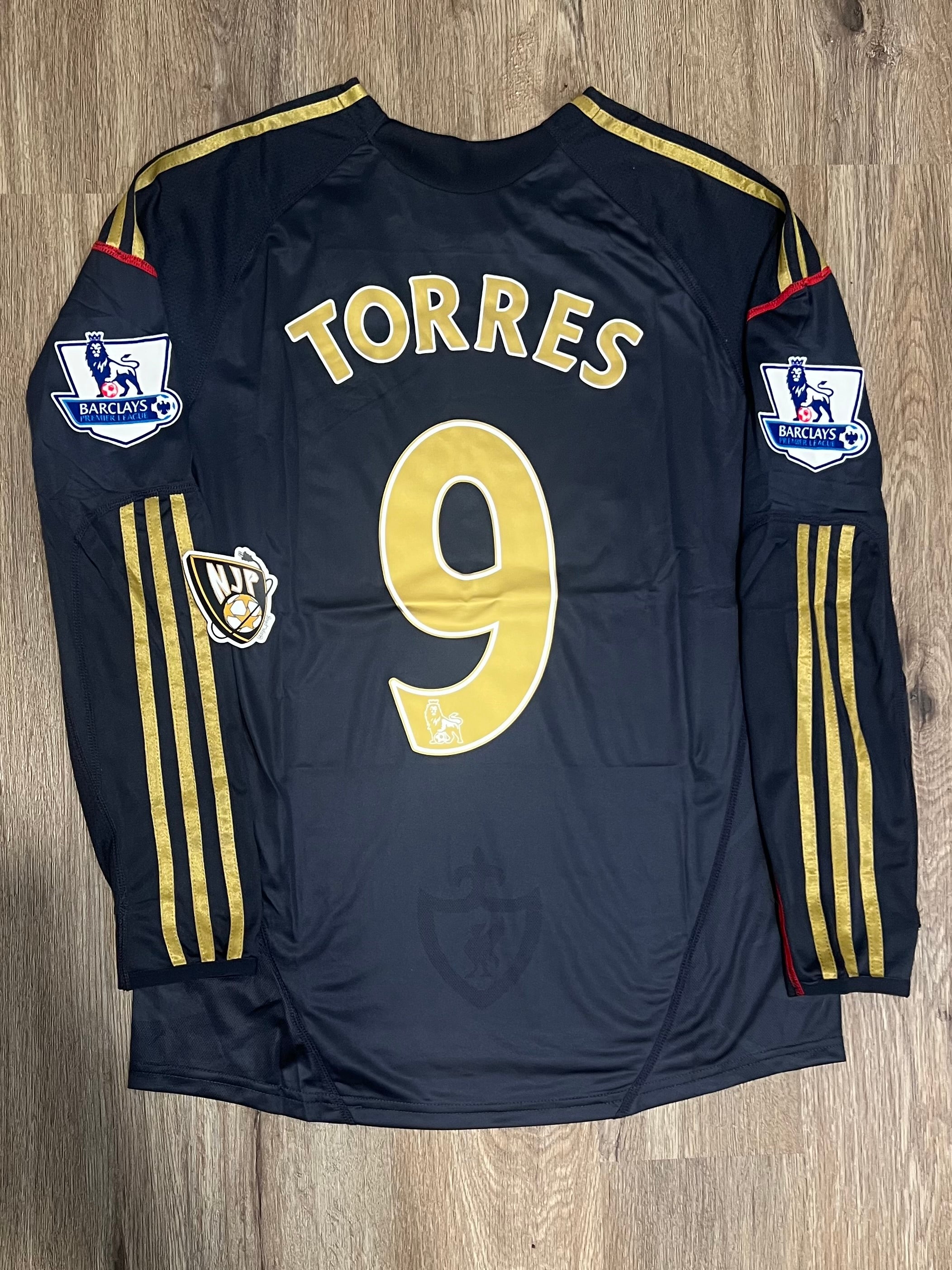 09/10 Liverpool Fernando Torres Away Long Sleeve Jersey