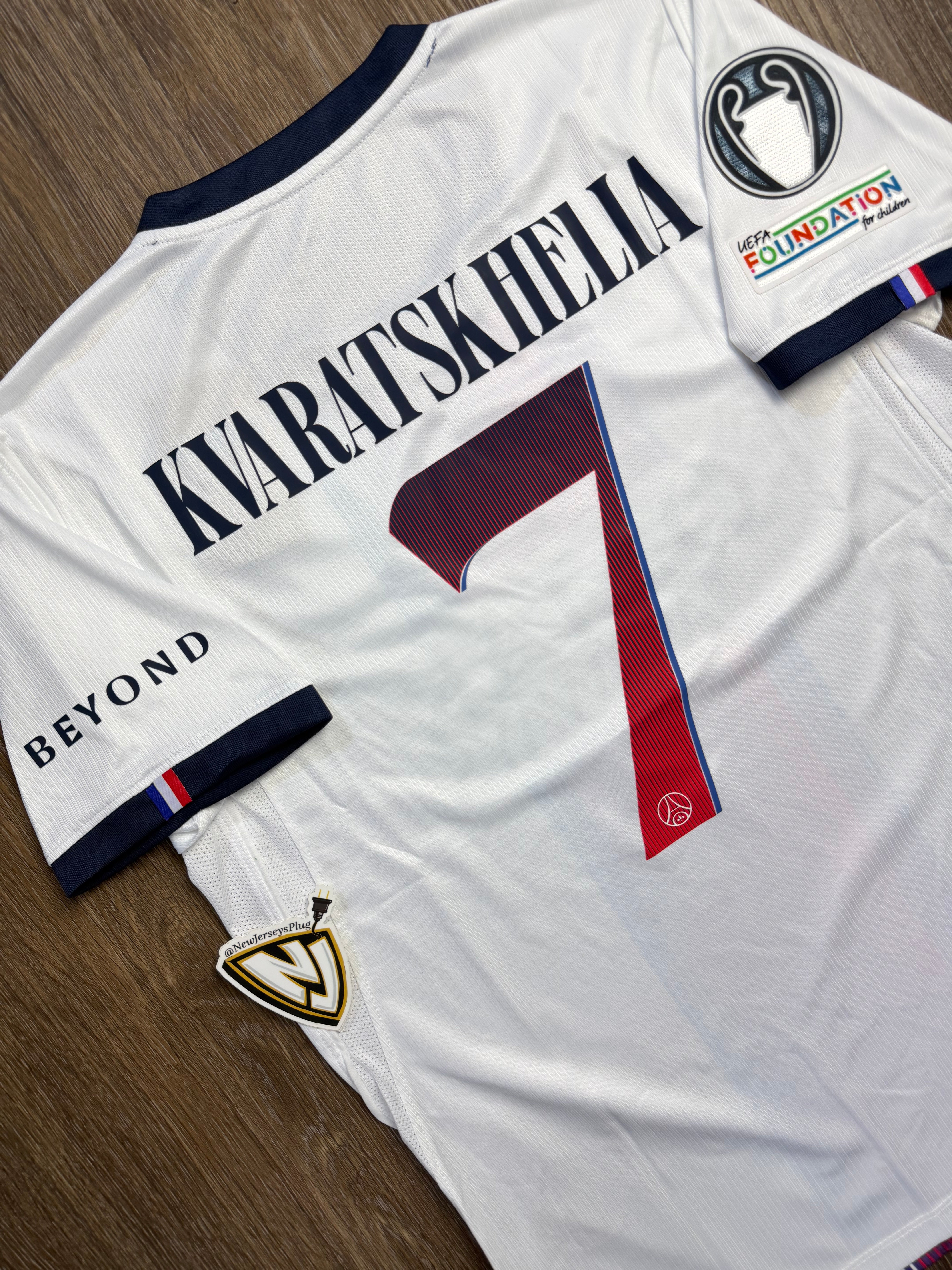 26/27 PSG Khvicha Kvaratskhelia Away Jersey