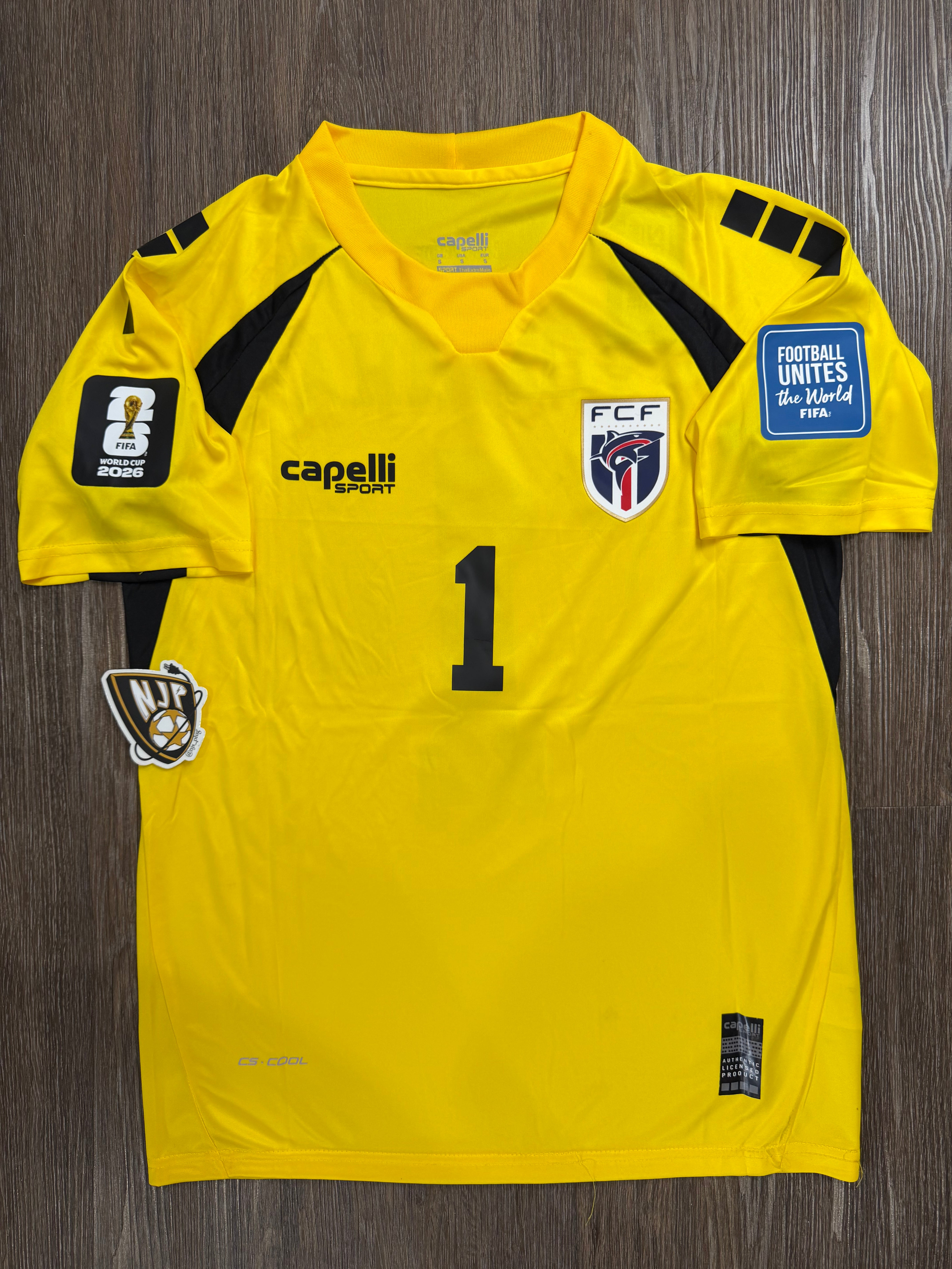 2026 Cabo Verde Vozinha Goalkeeper Jersey