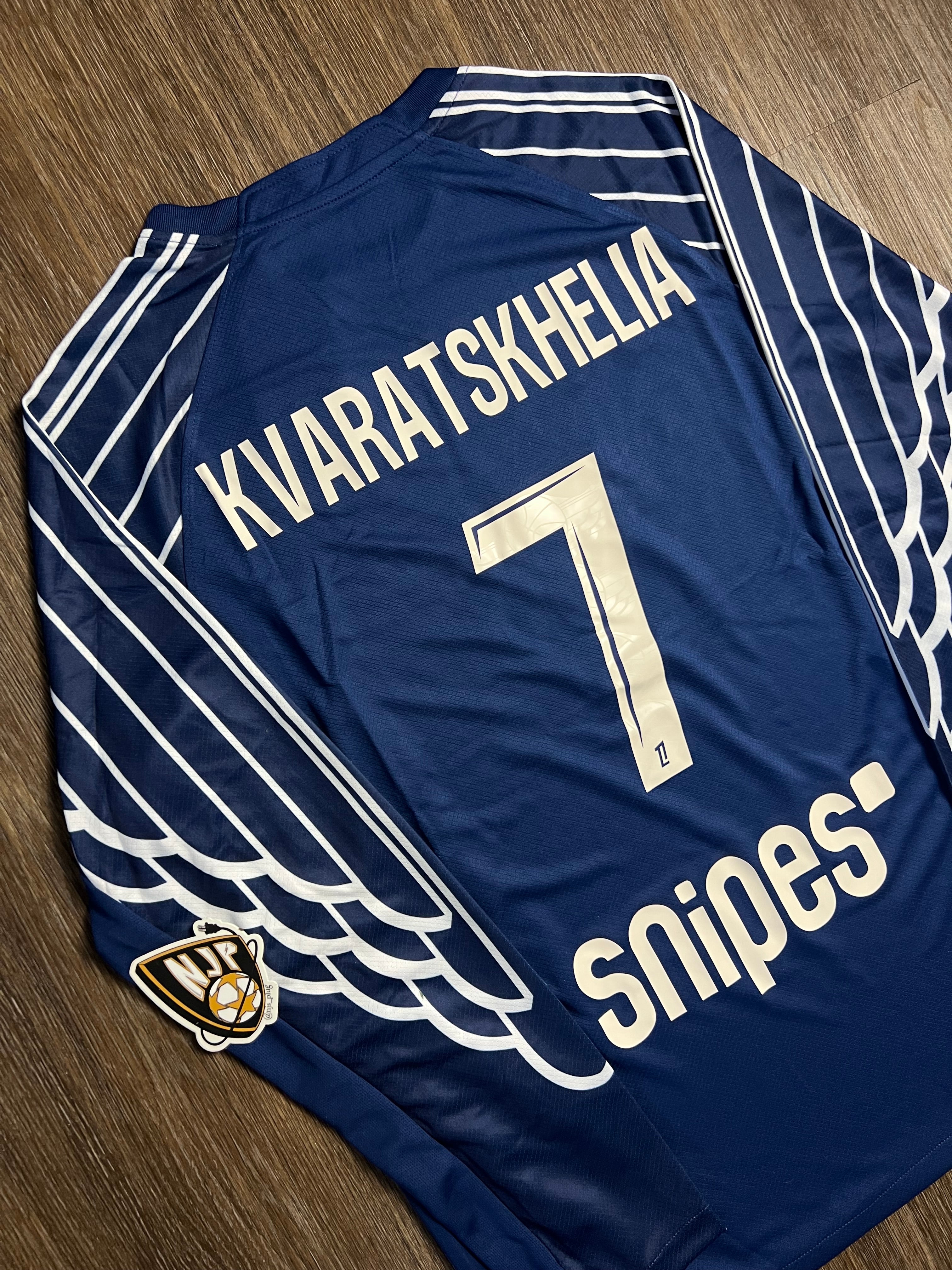 24/25 PSG Khvicha Kvaraskhelia Fourth Jersey
